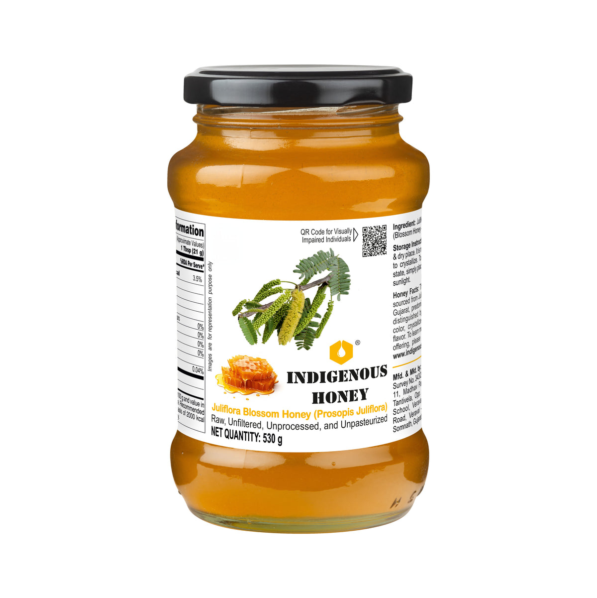 Raw Juliflora Honey - Pure, Natural & Direct from Kutch Beekeepers