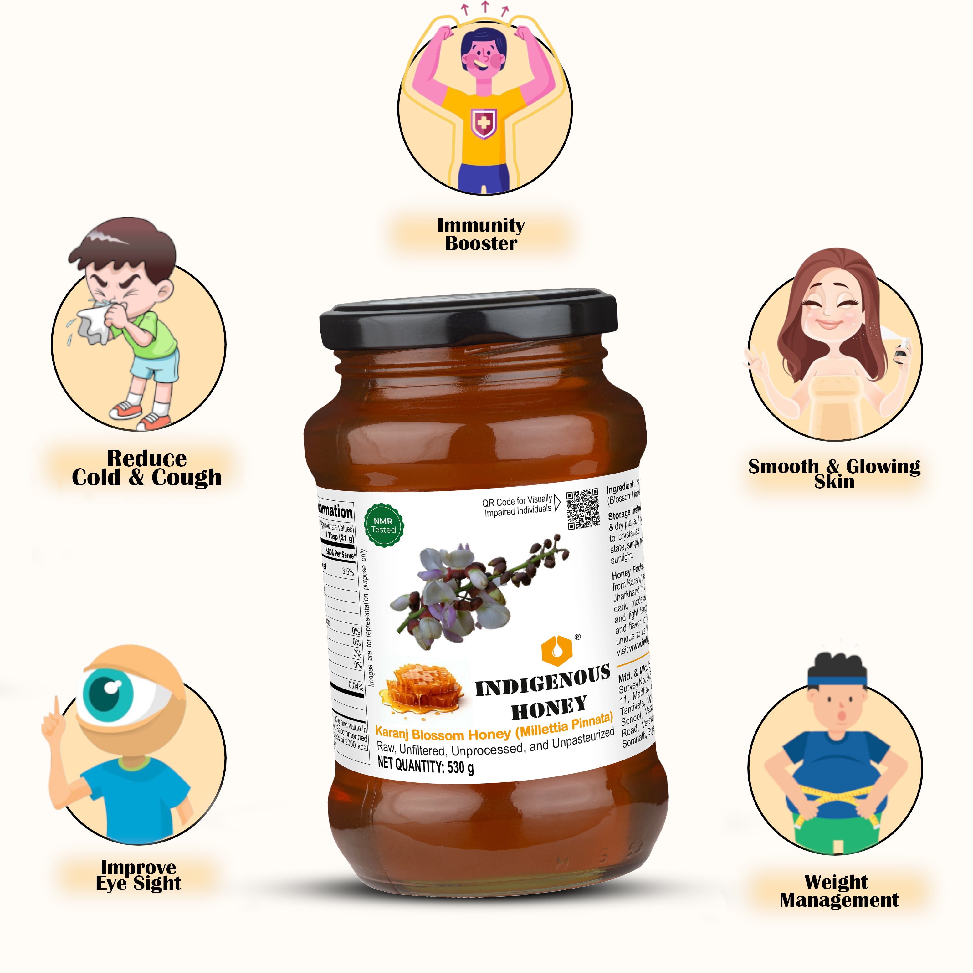 Benefits of Karanj Blossom Honey