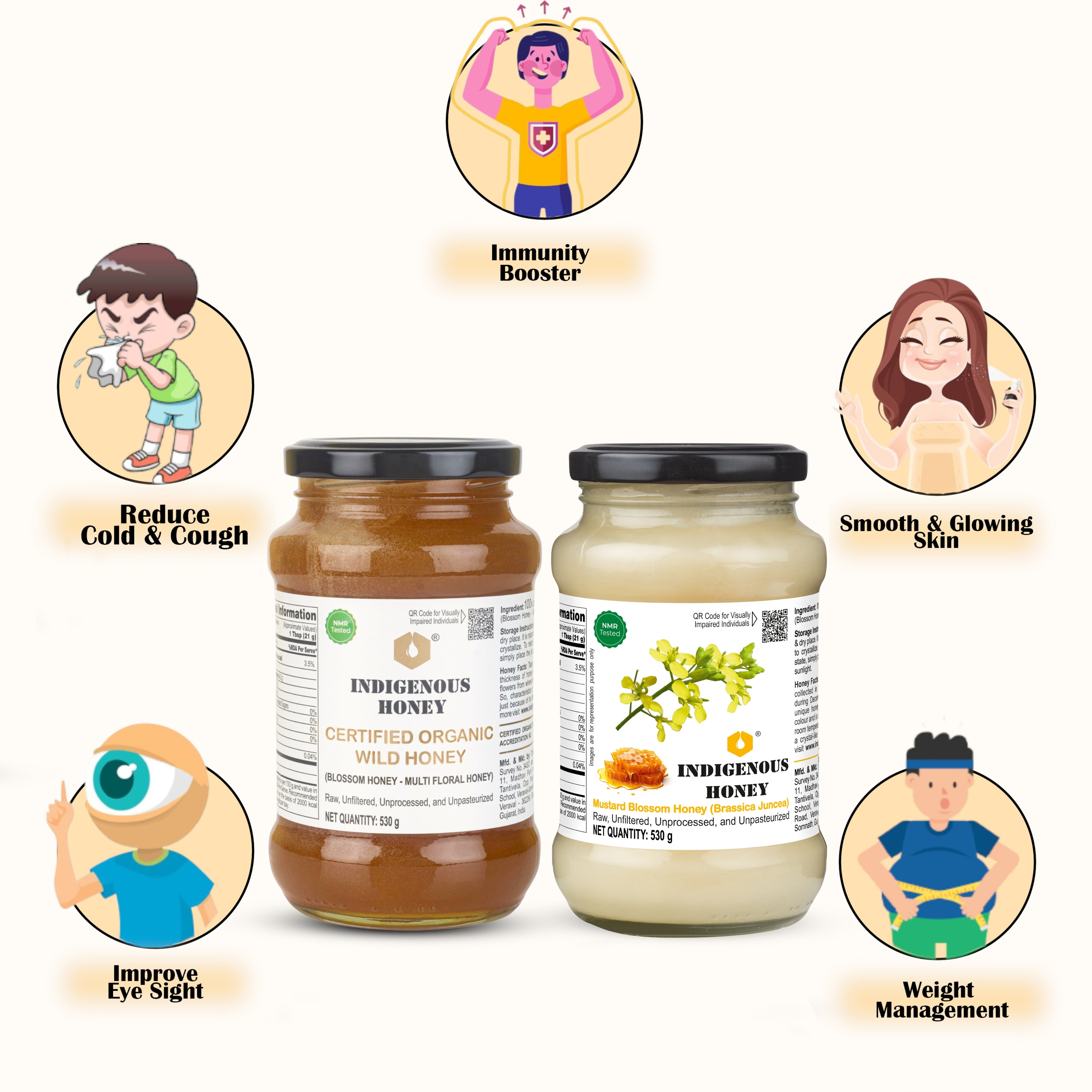 Benefits of Natural Wild Mustard honey