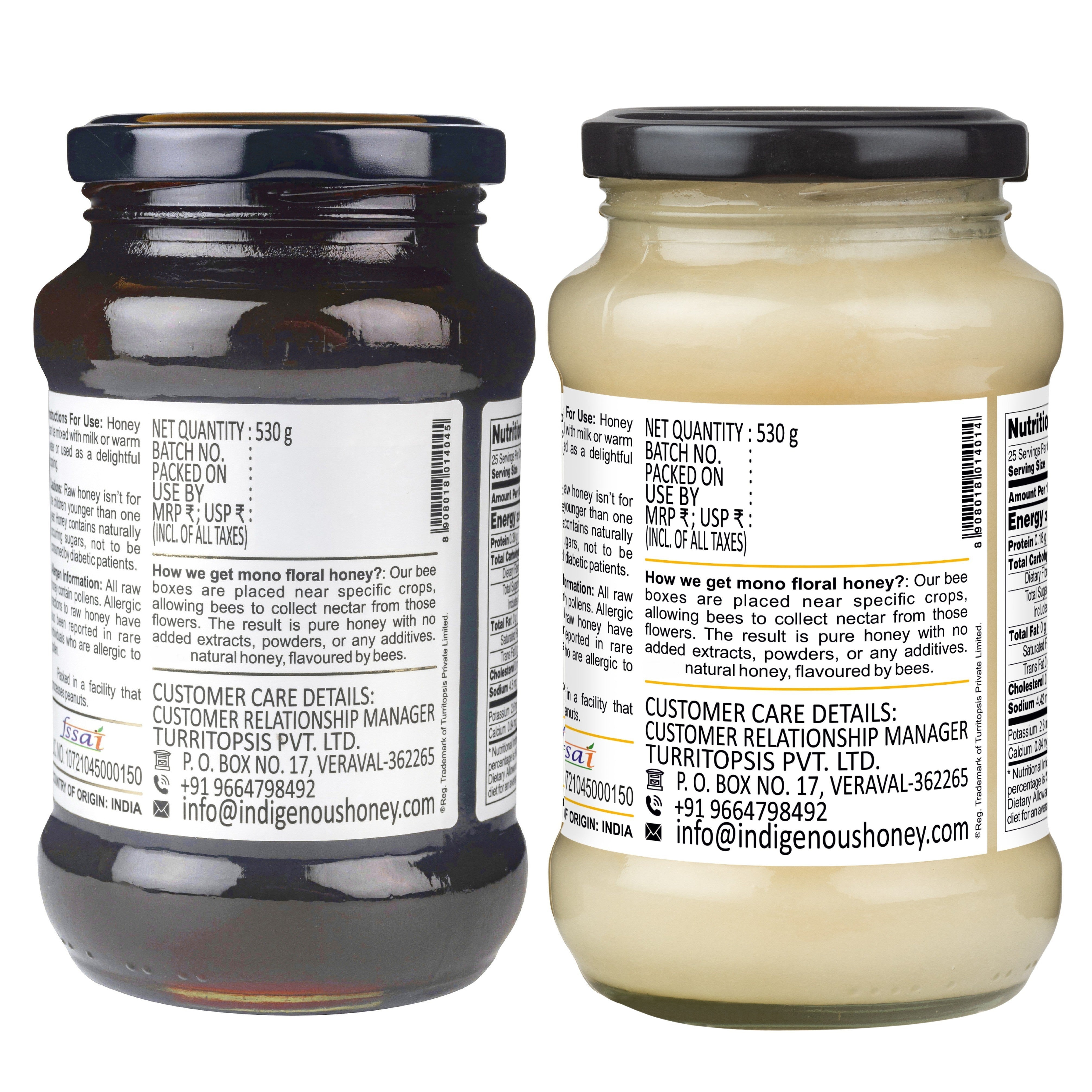 Dark Ajwain and White Mustard Honey