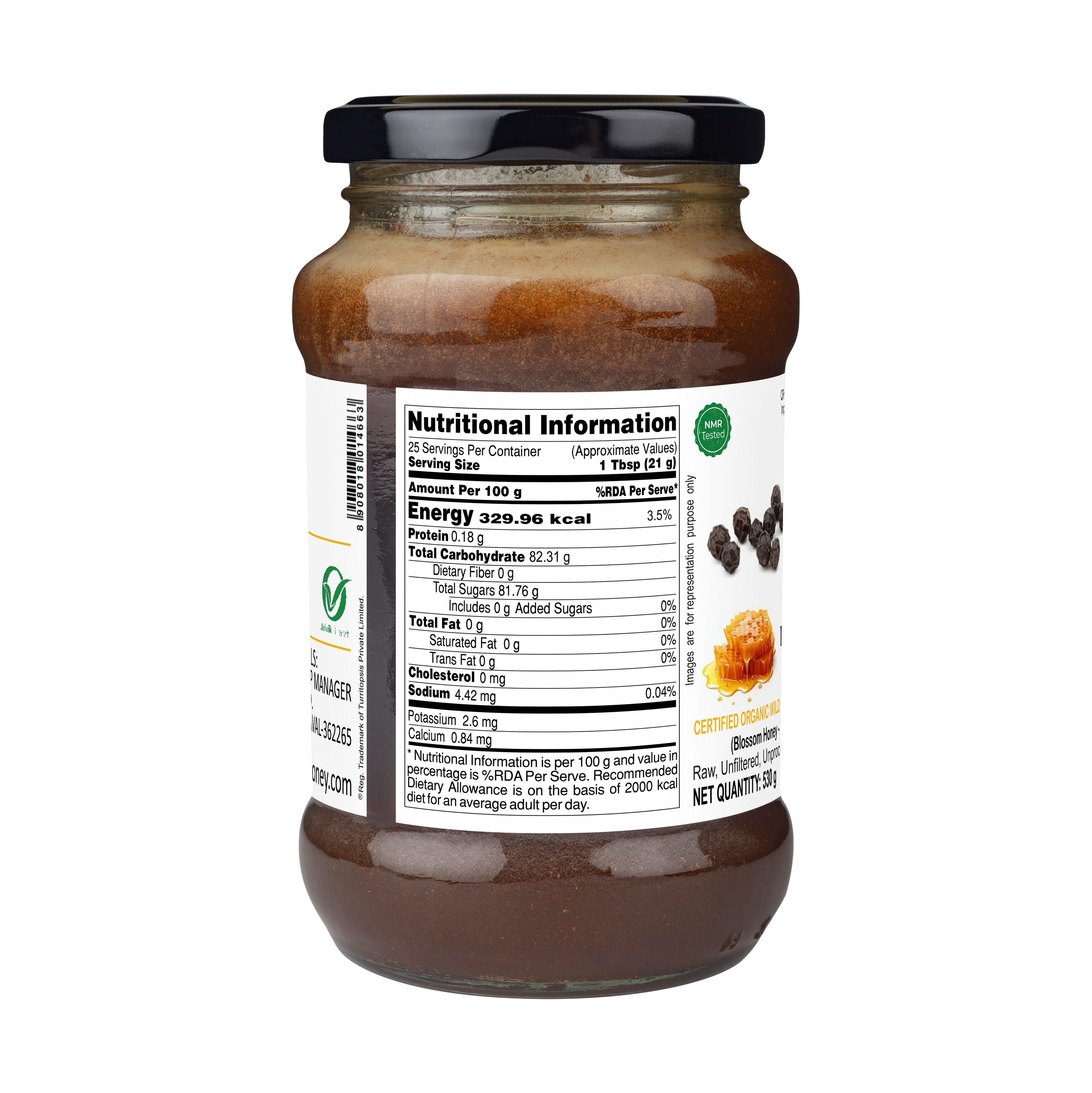 Honey Nutritional Value Black Pepper