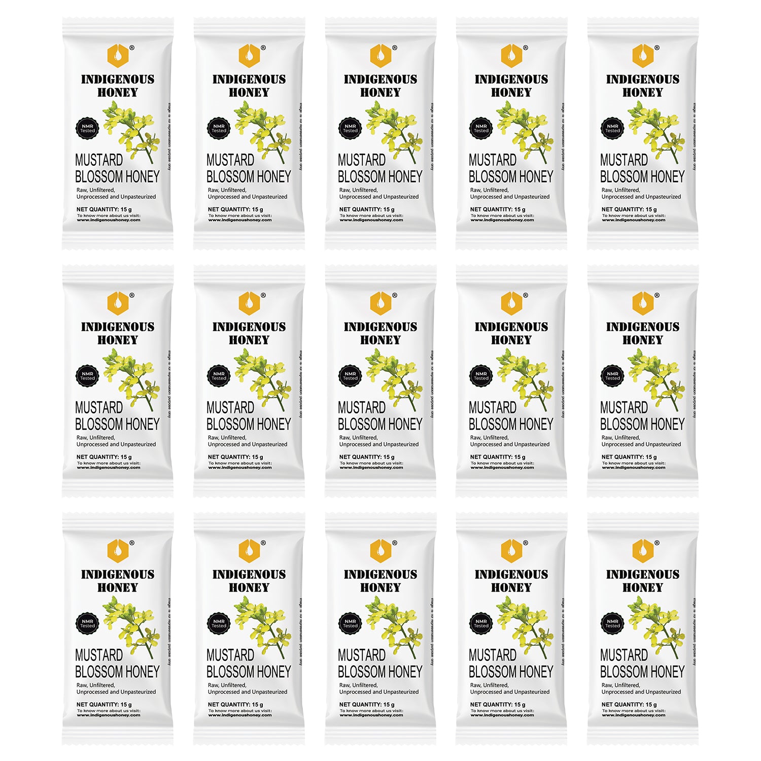 mustard honey sachet