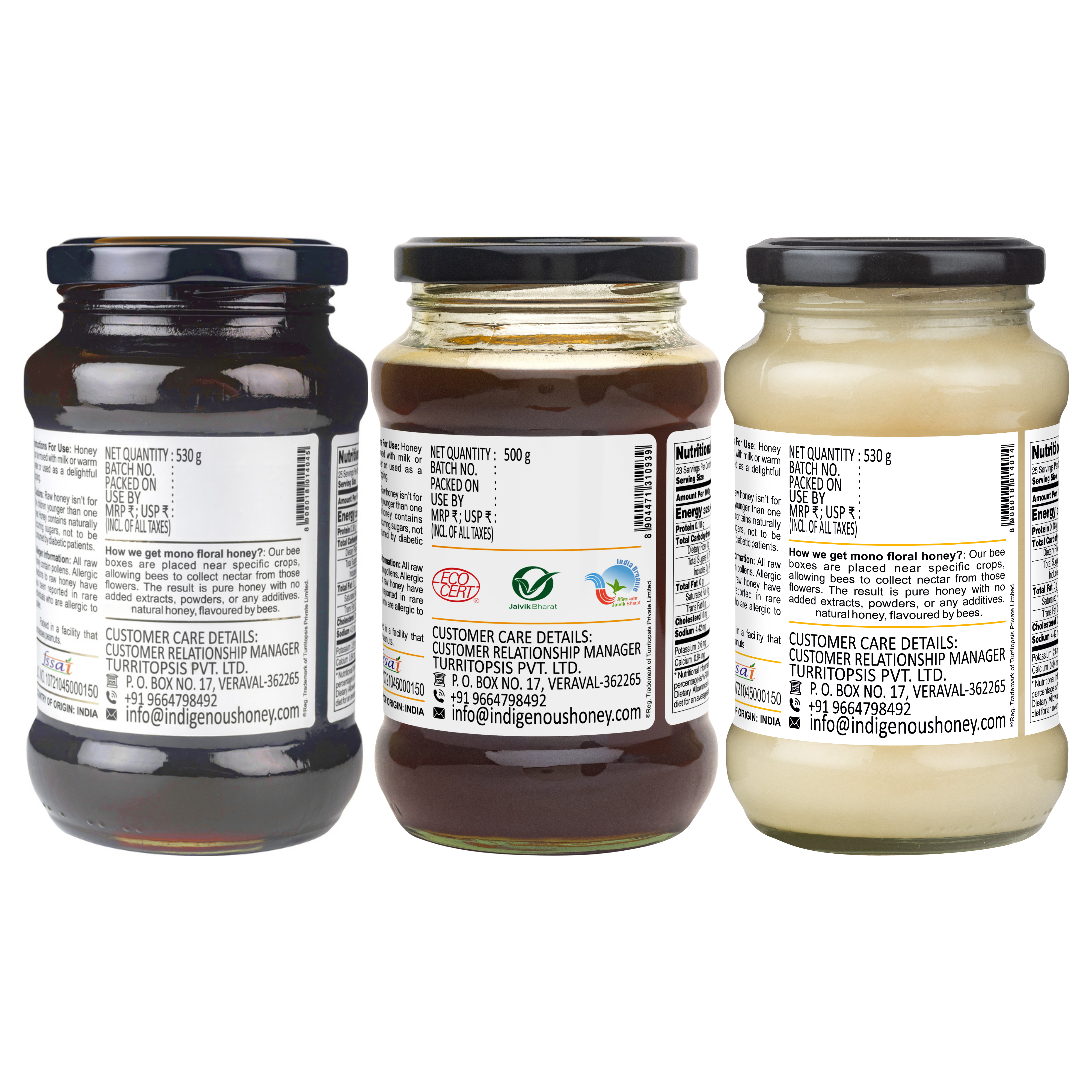 NMR tested raw honey