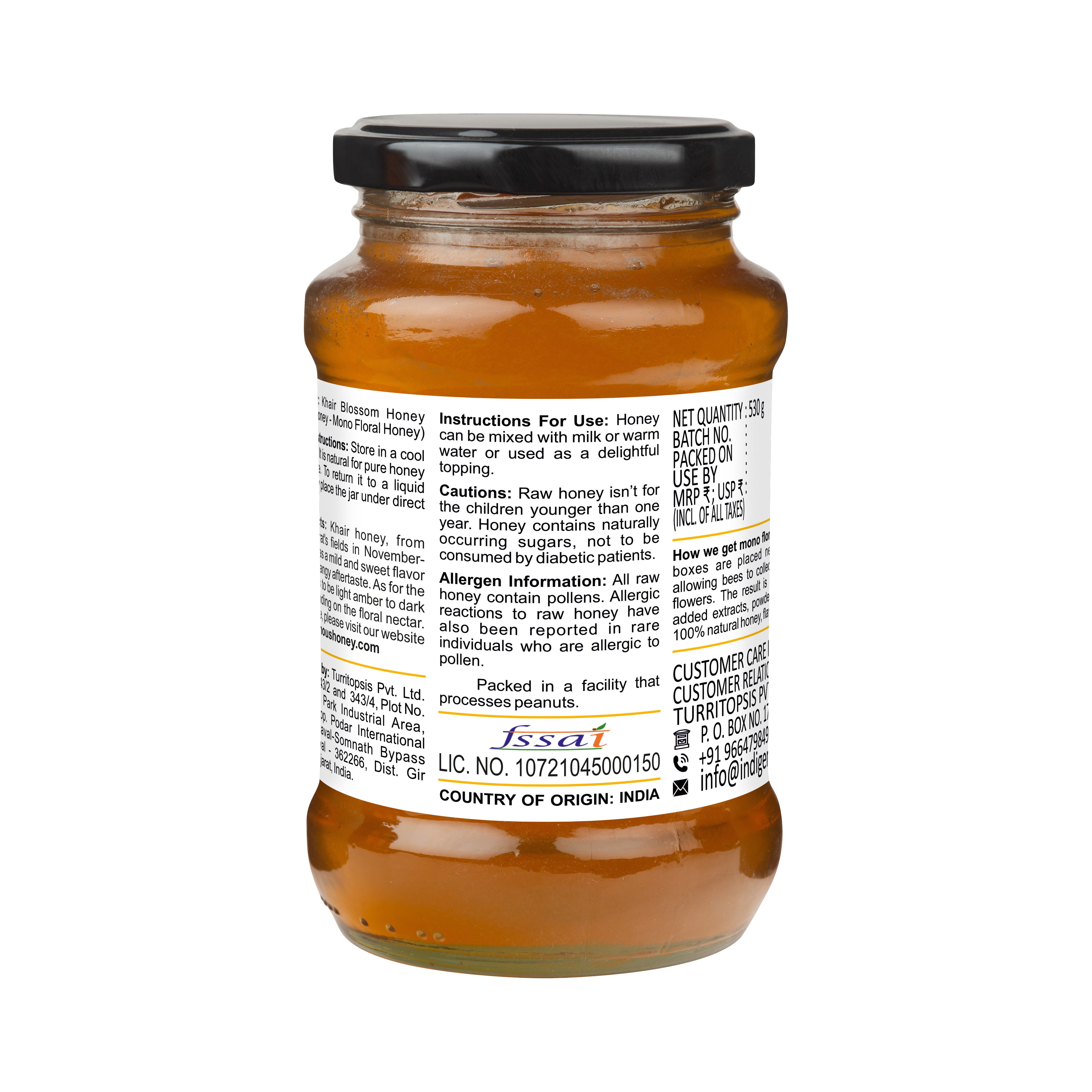 Natural Khair Blossom Honey