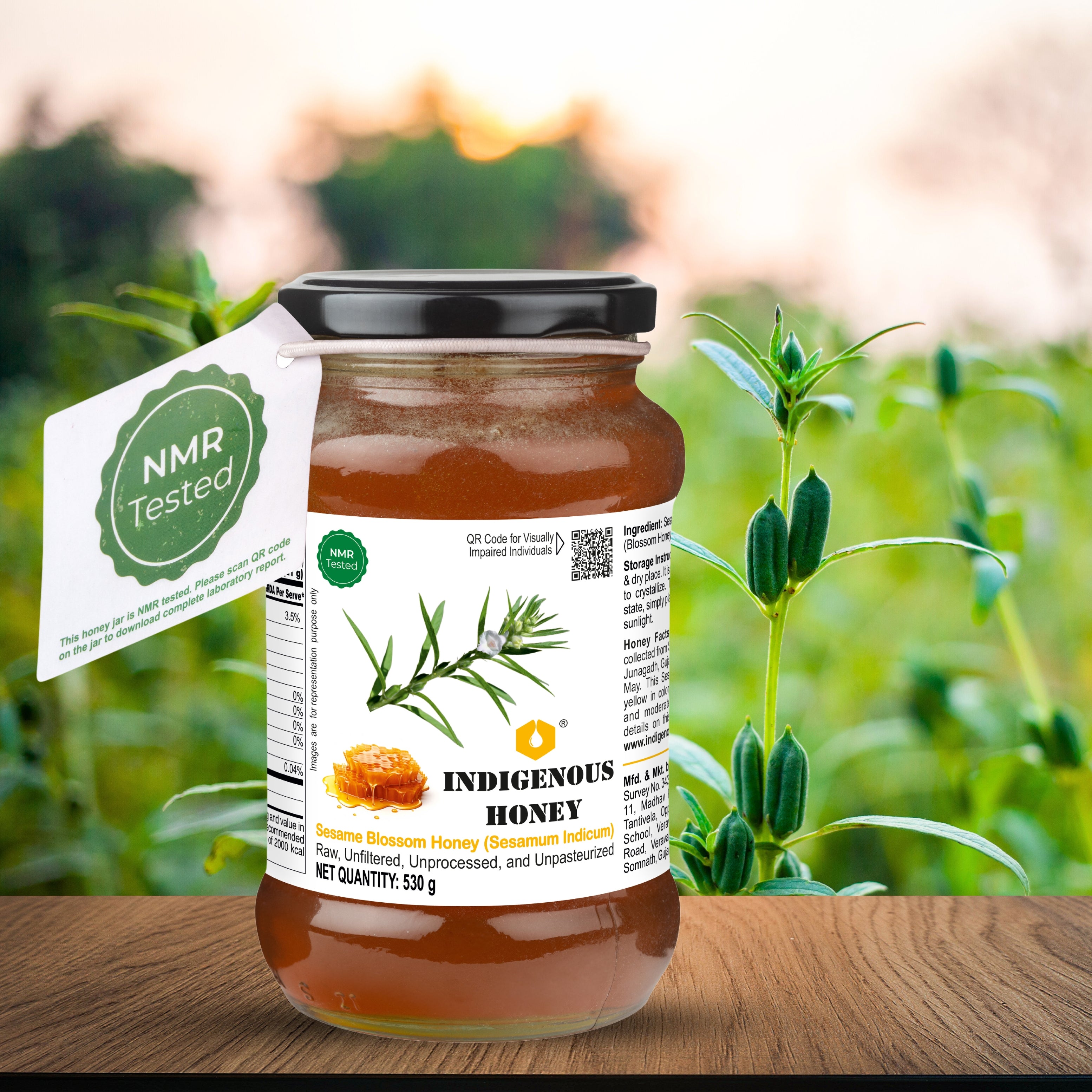 Natural Pure Sesame Honey