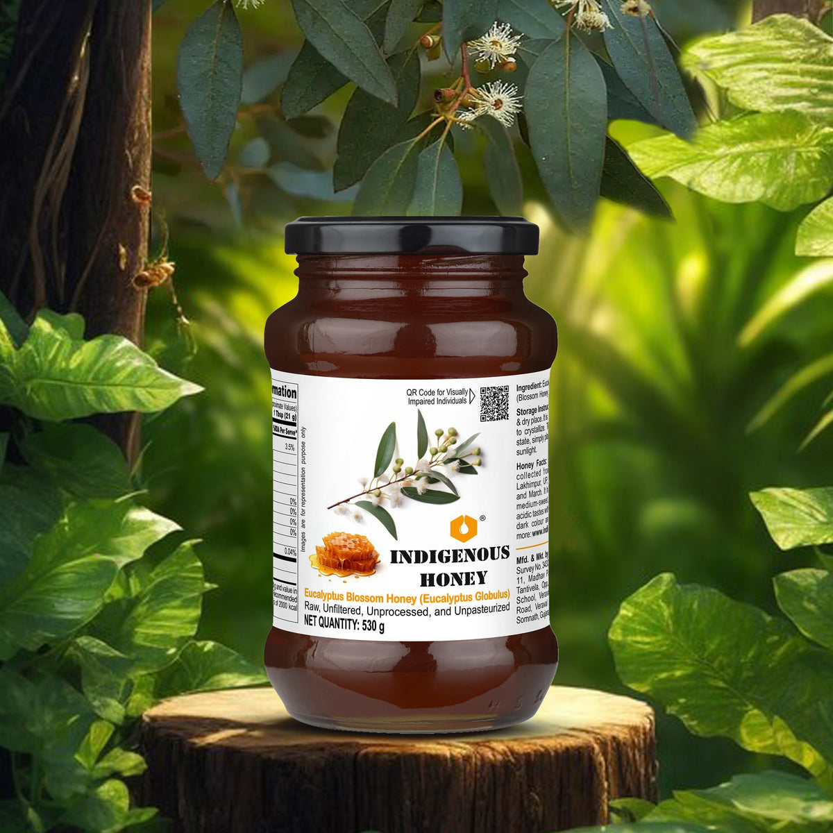 Natural Unprocessed Eucalyptus Honey