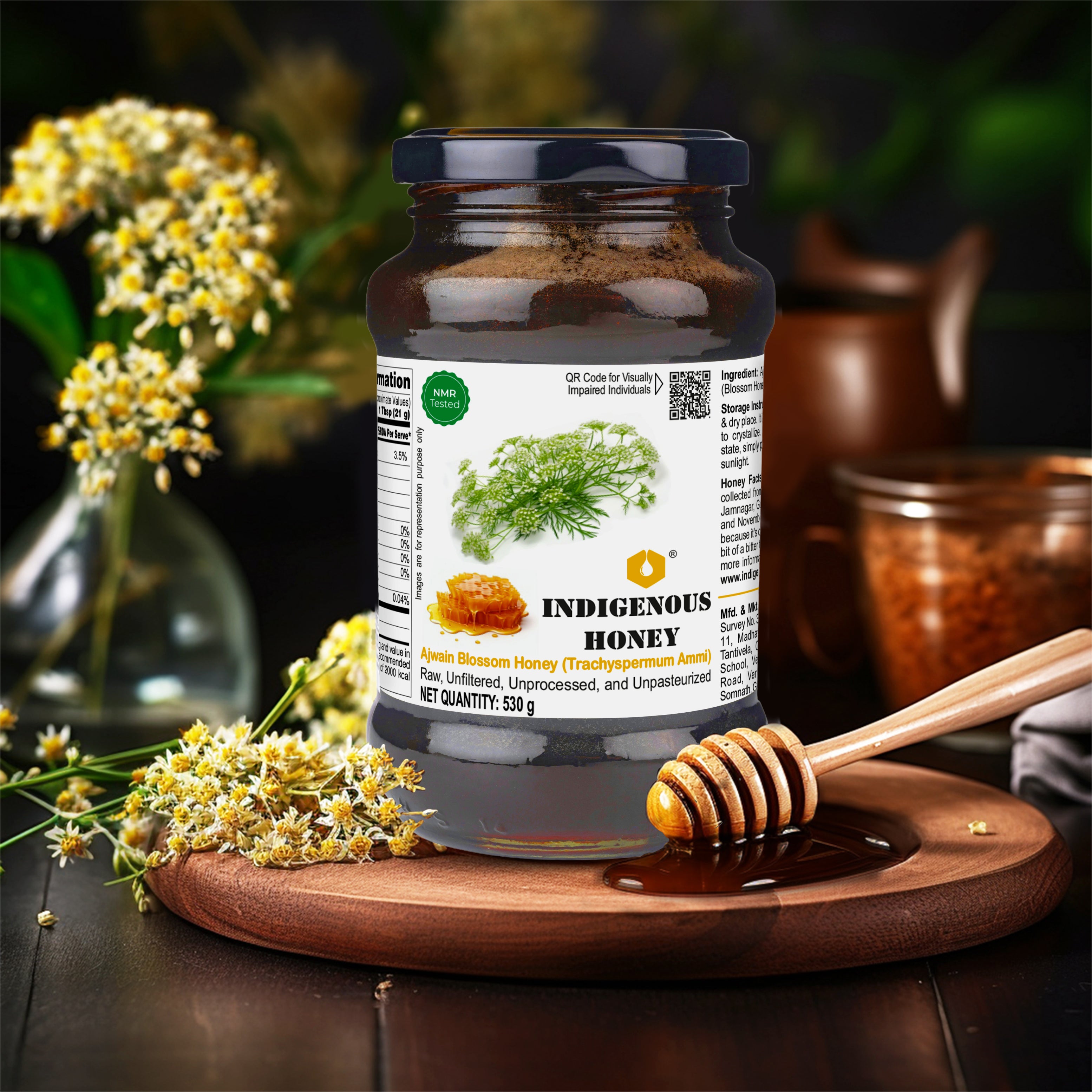 Nature Pure Ajawain Honey