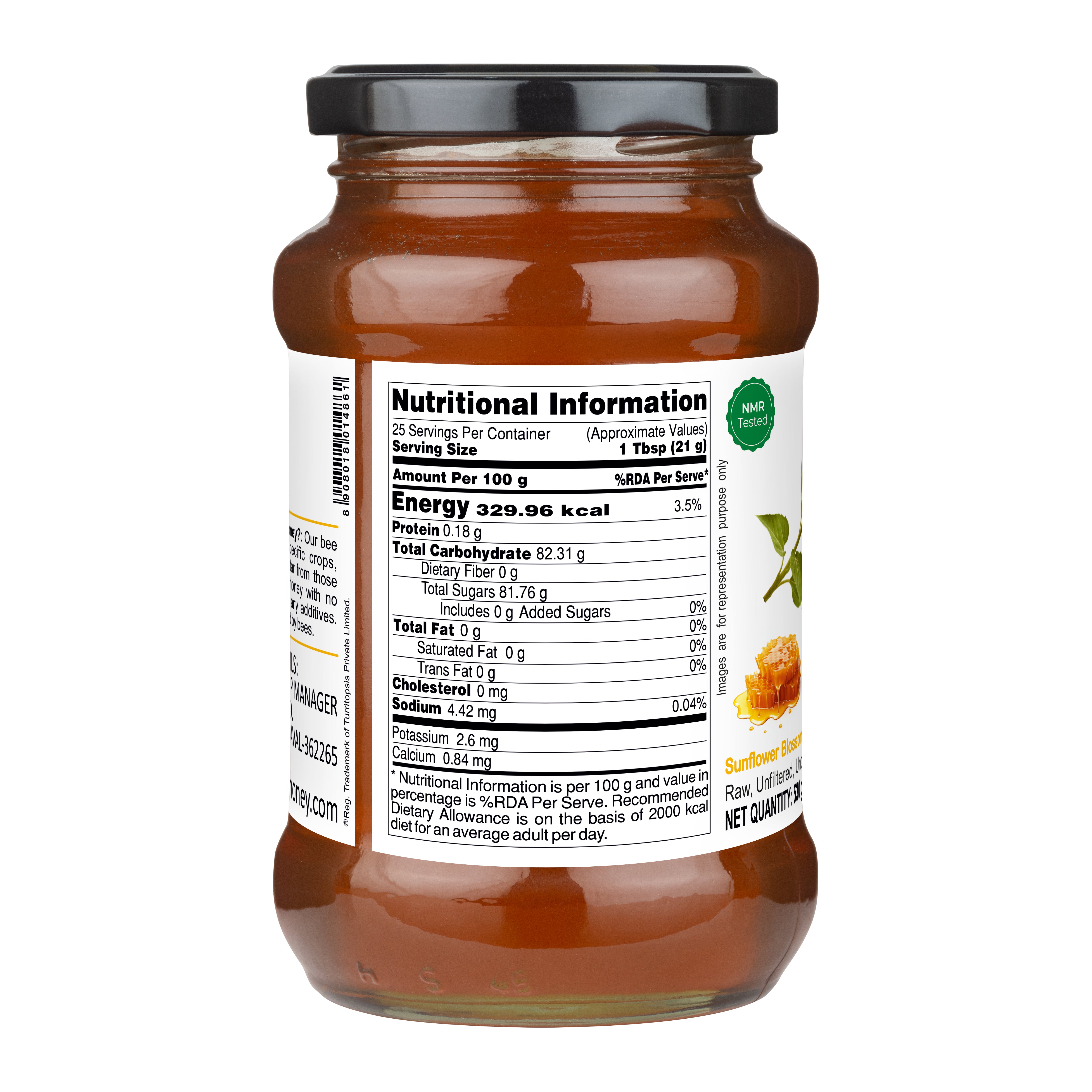 Nutritional Value of Sunflower Blossom Honey