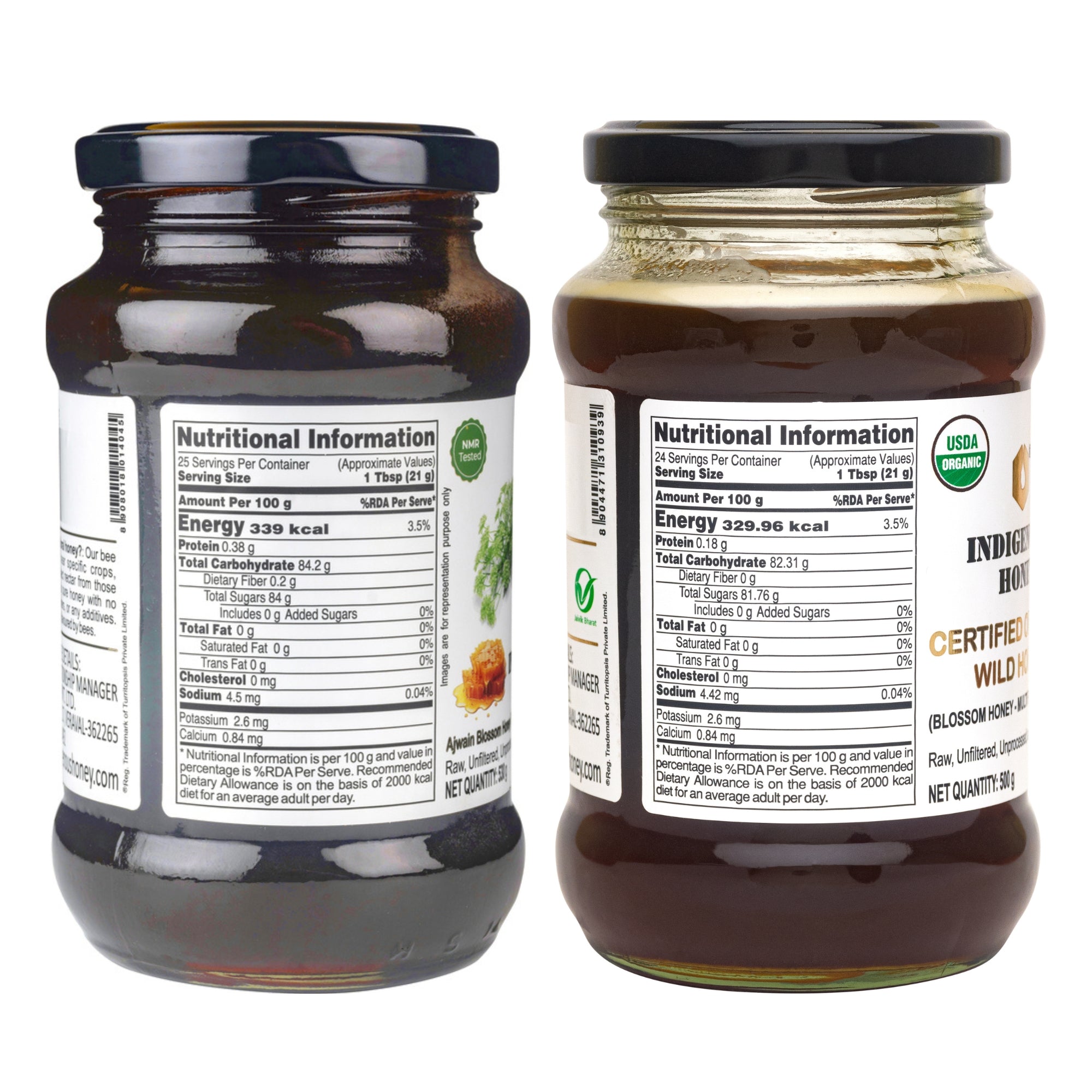 Nutritional Information of Ajwain and Wild Honey
