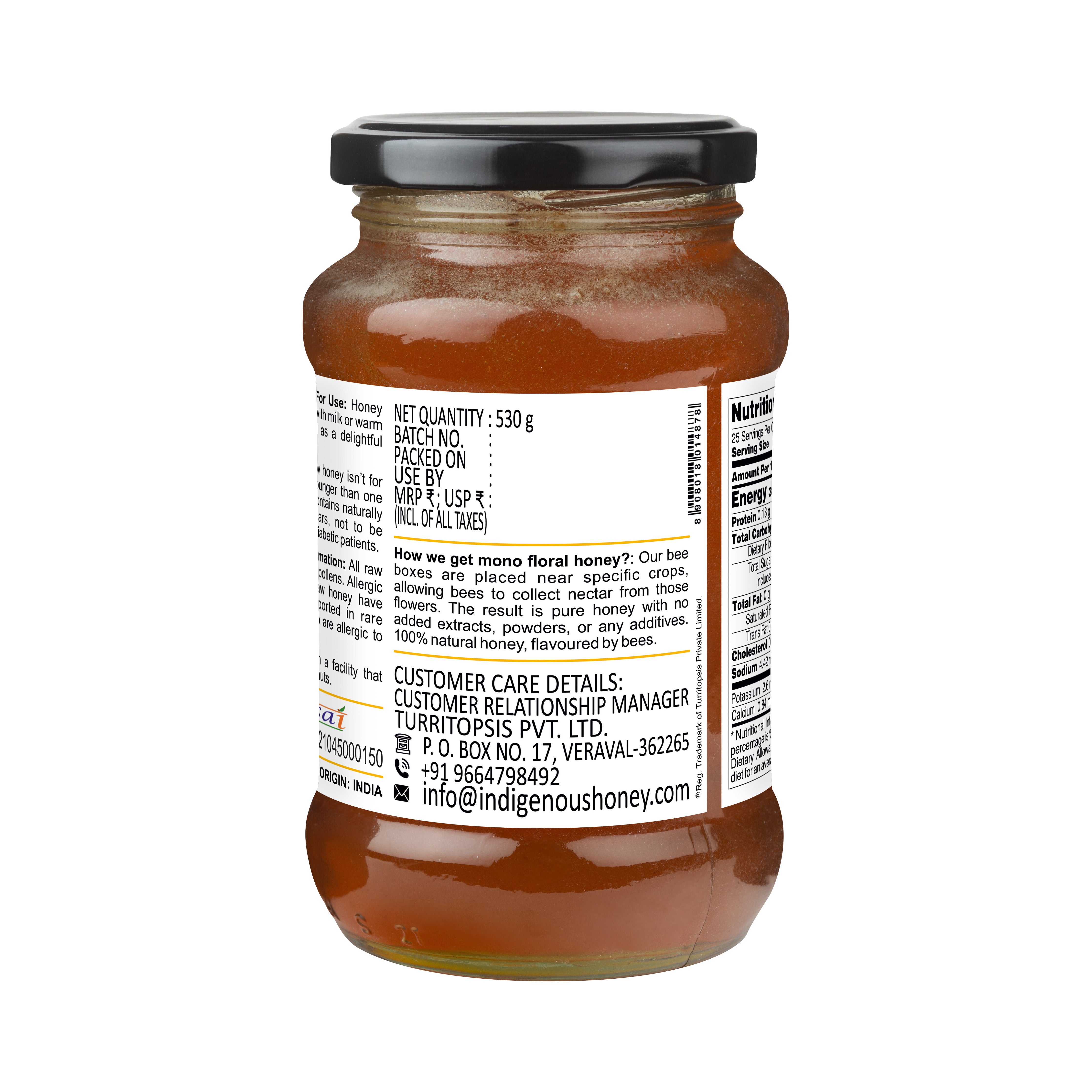 Pure Sesame Blossom Honey
