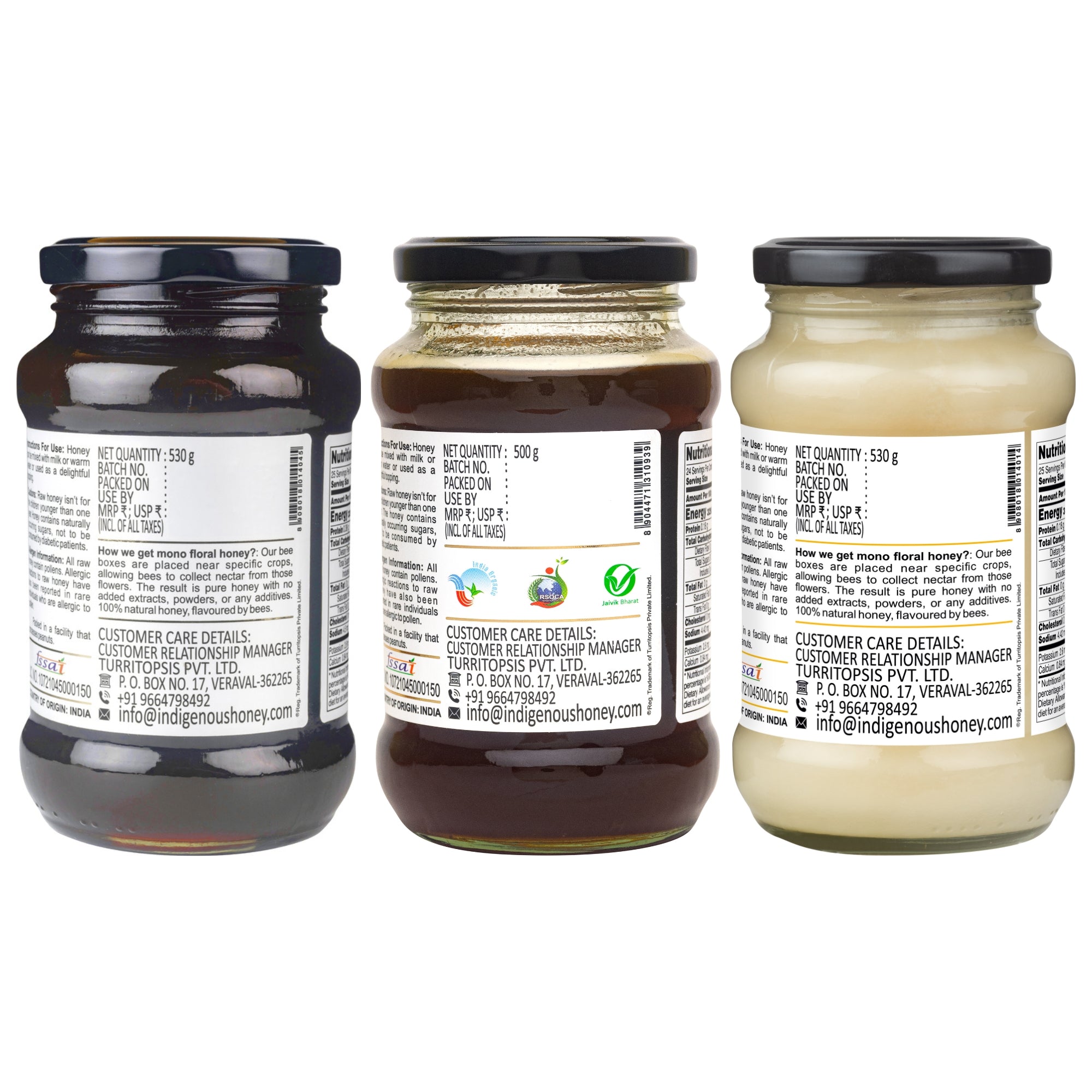 Pure Ajwain Wild And Crystallized Honey