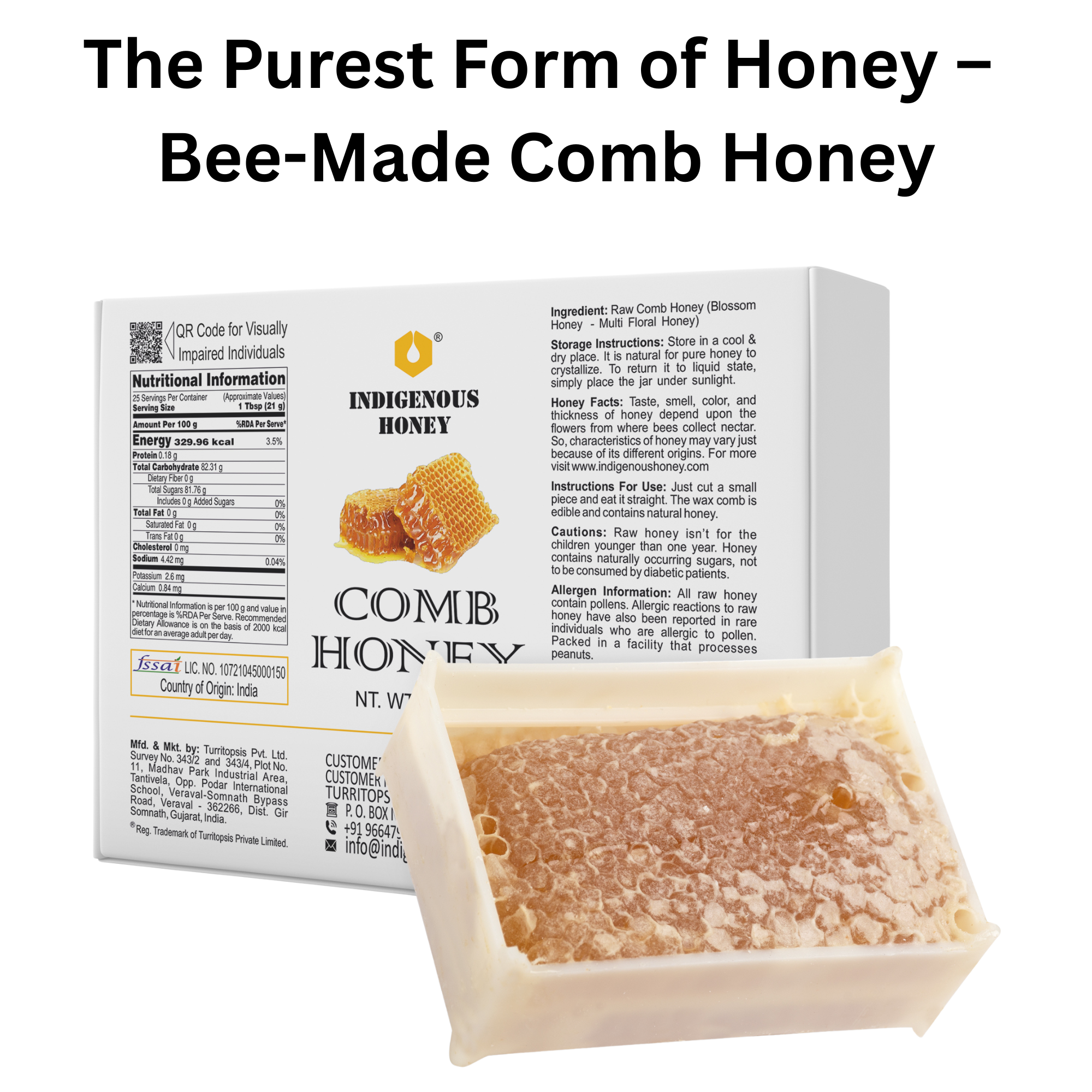 pure natural honeycomb