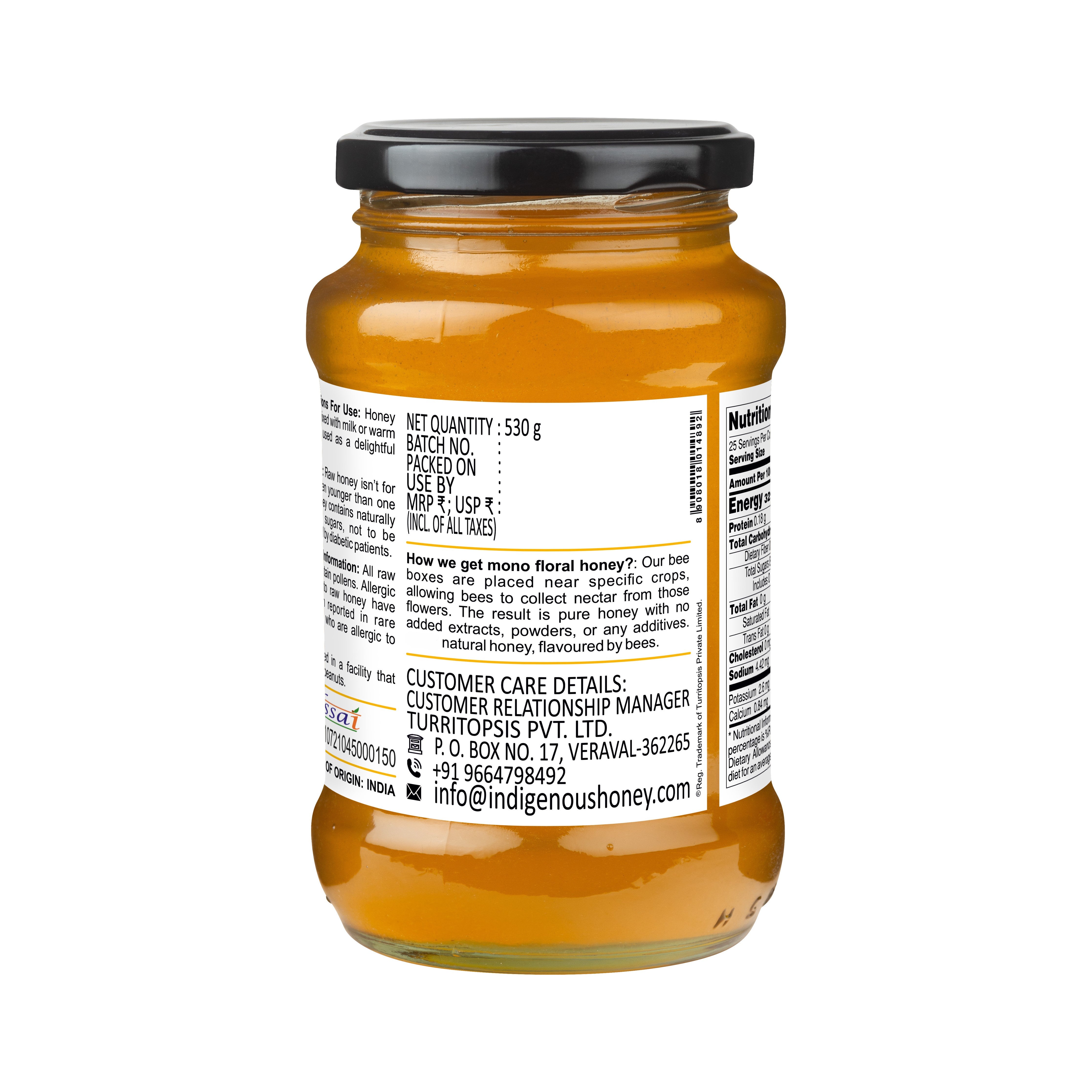 Pure Raw Juliflora Blossom Honey
