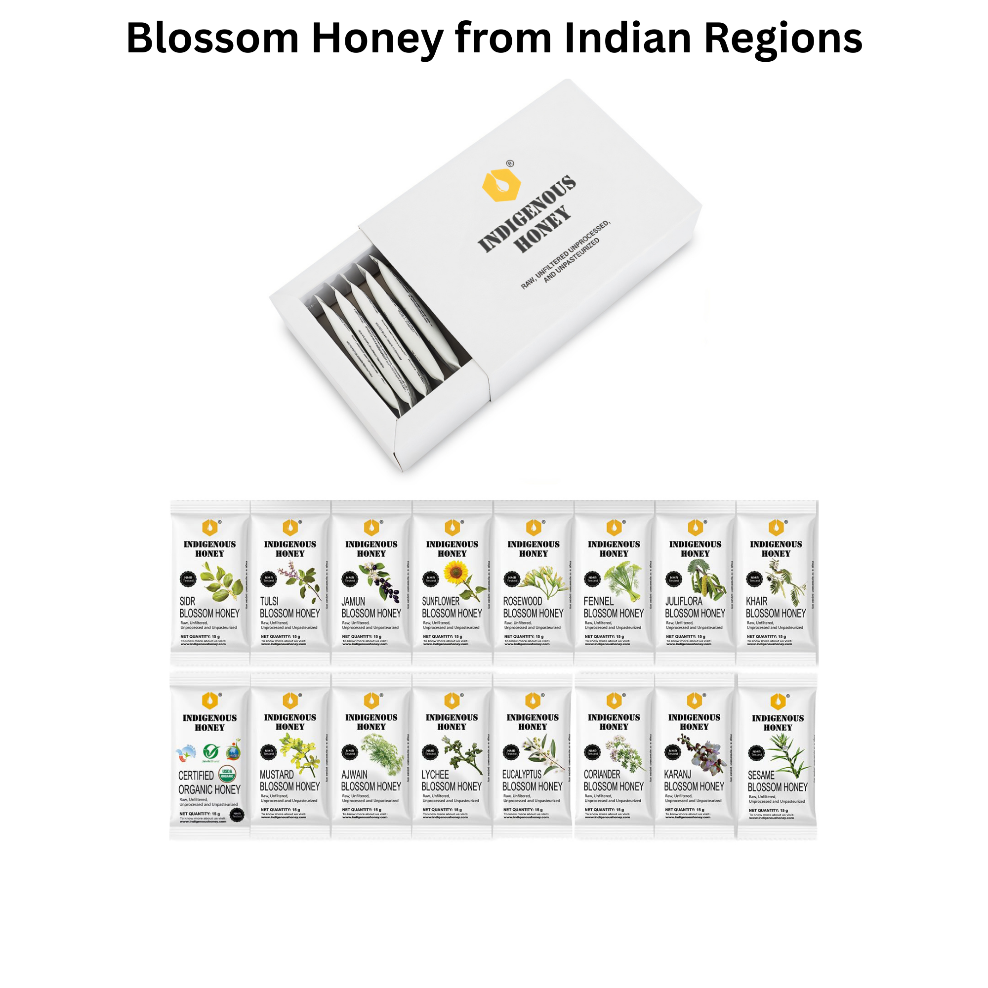 raw multifloral wildflower honey