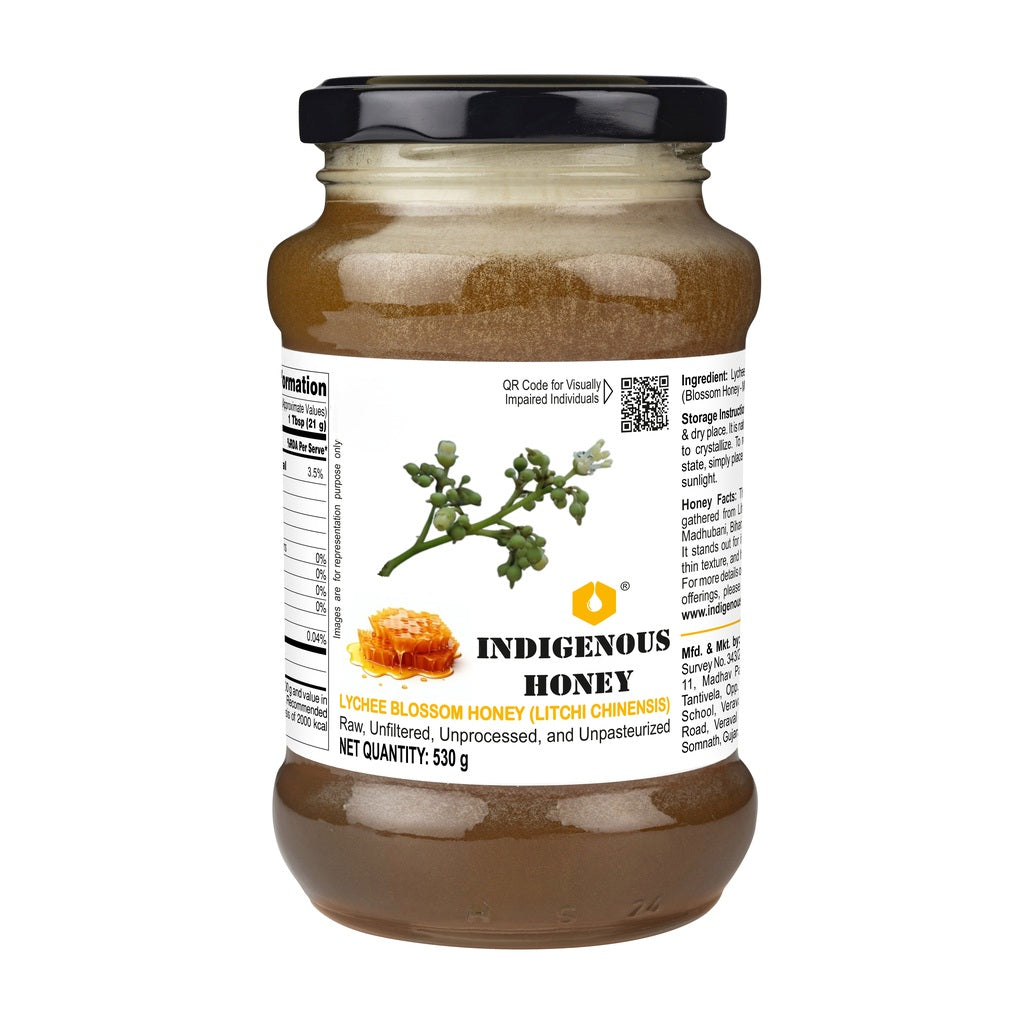 Raw Natural Litchi Blossom Honey