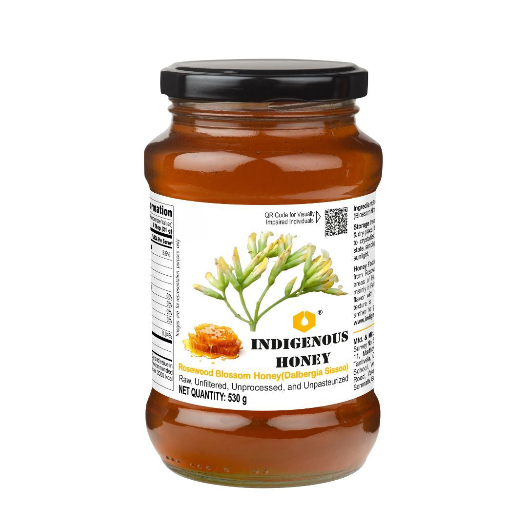 Raw Natural Rosewood Blossom Honey