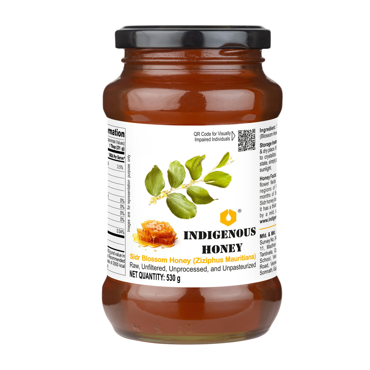 Raw Natural Sidr Blossom Honey