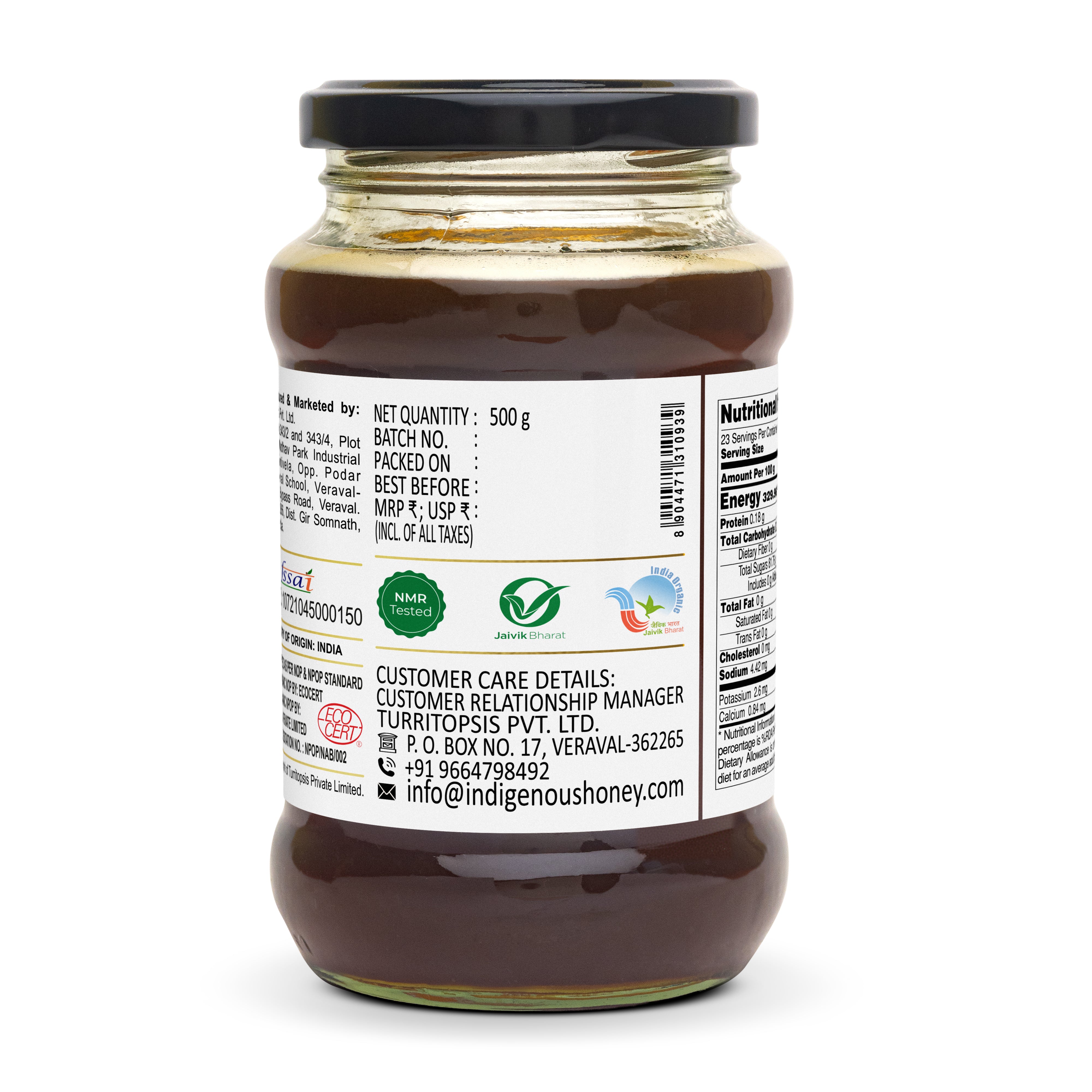 Raw Organic Honey