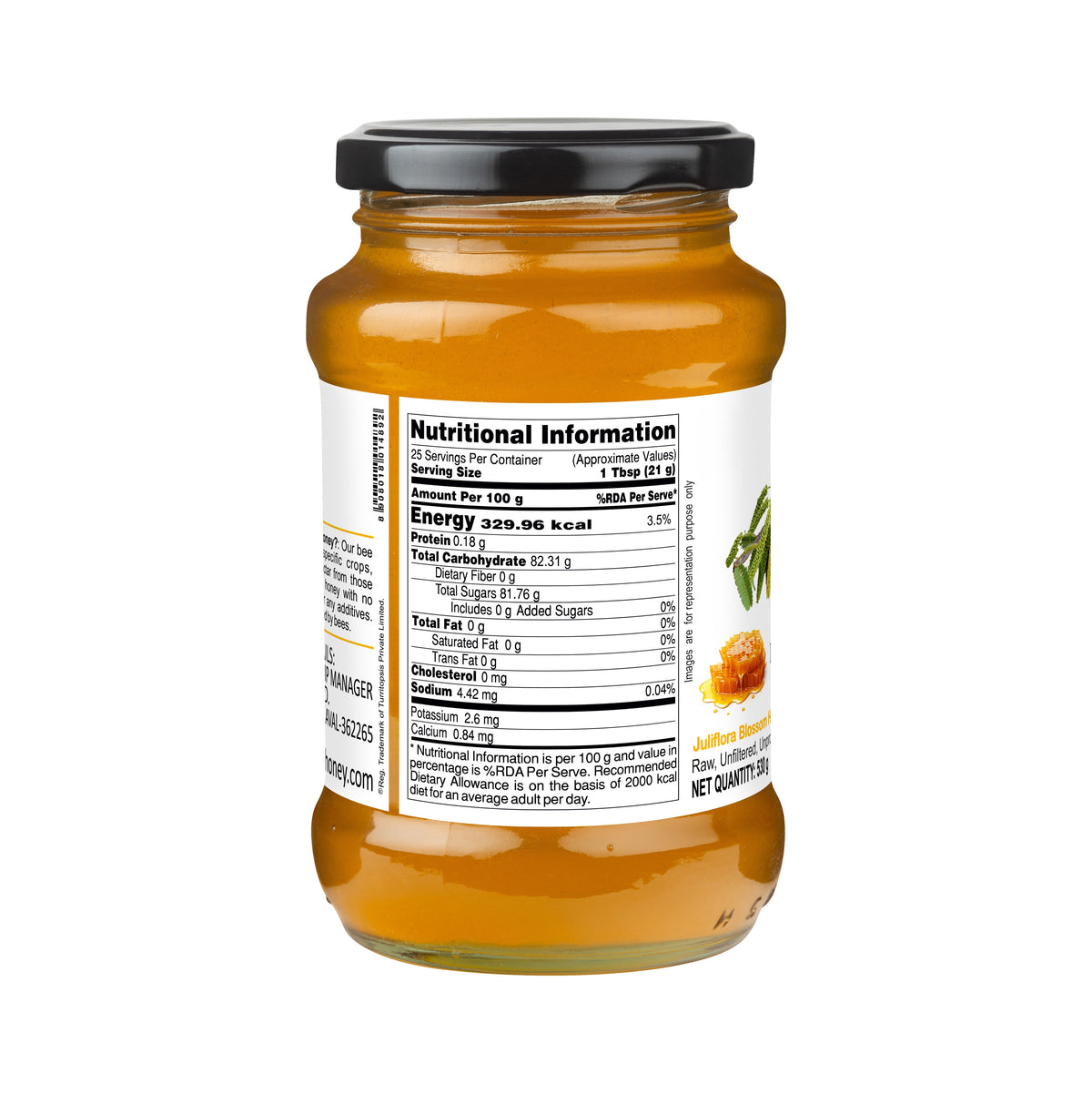 Raw Unprocessed Juliflora Blossom Honey