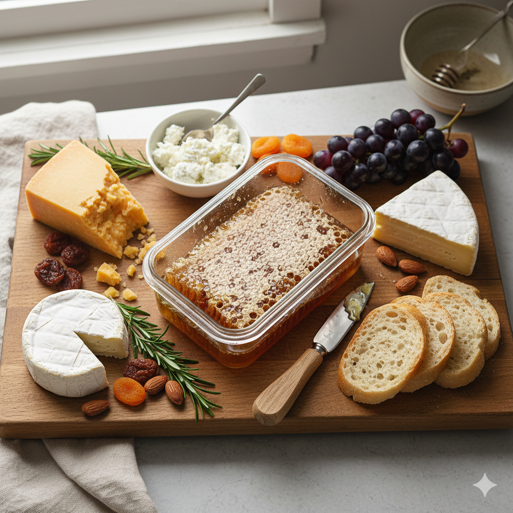 Raw natural unprocess comb honey