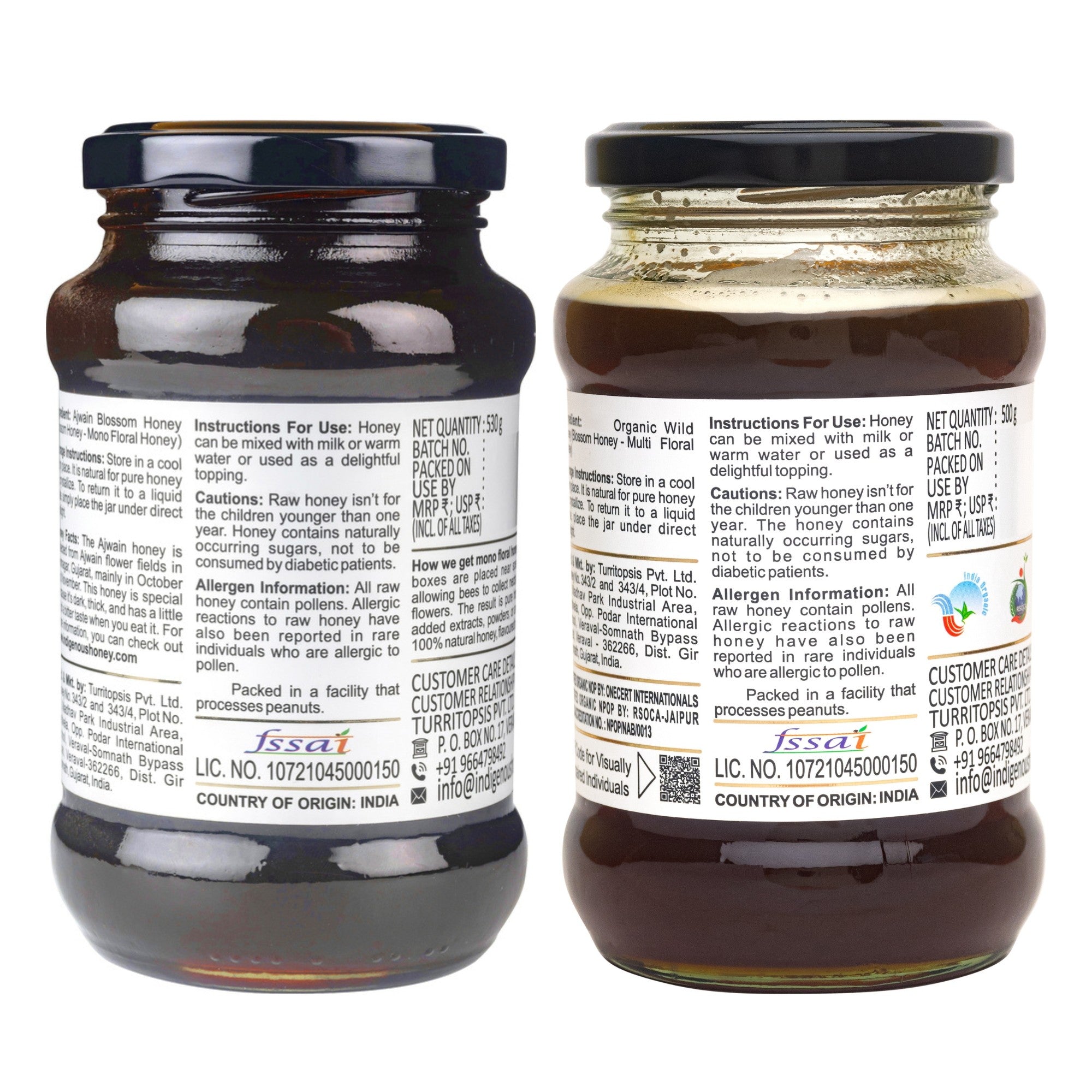 unfiltered ajwain honey raw wild honey
