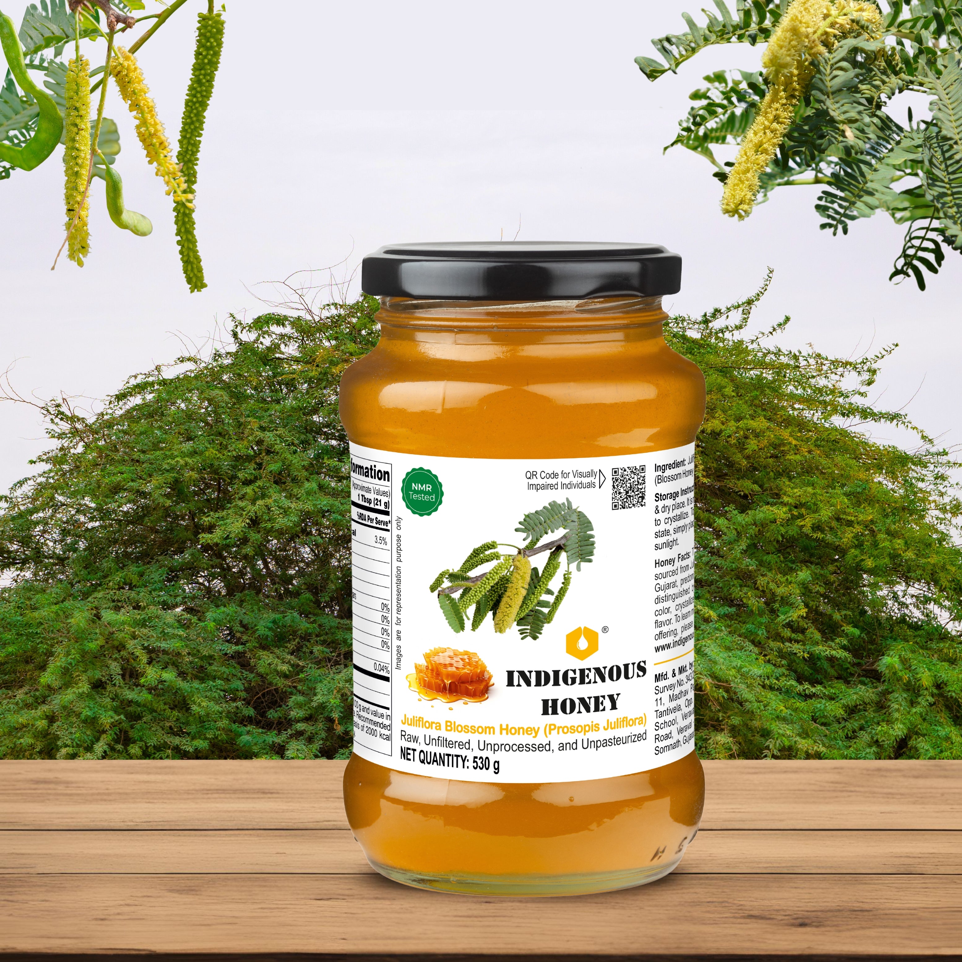 Unheated Juliflora Honey