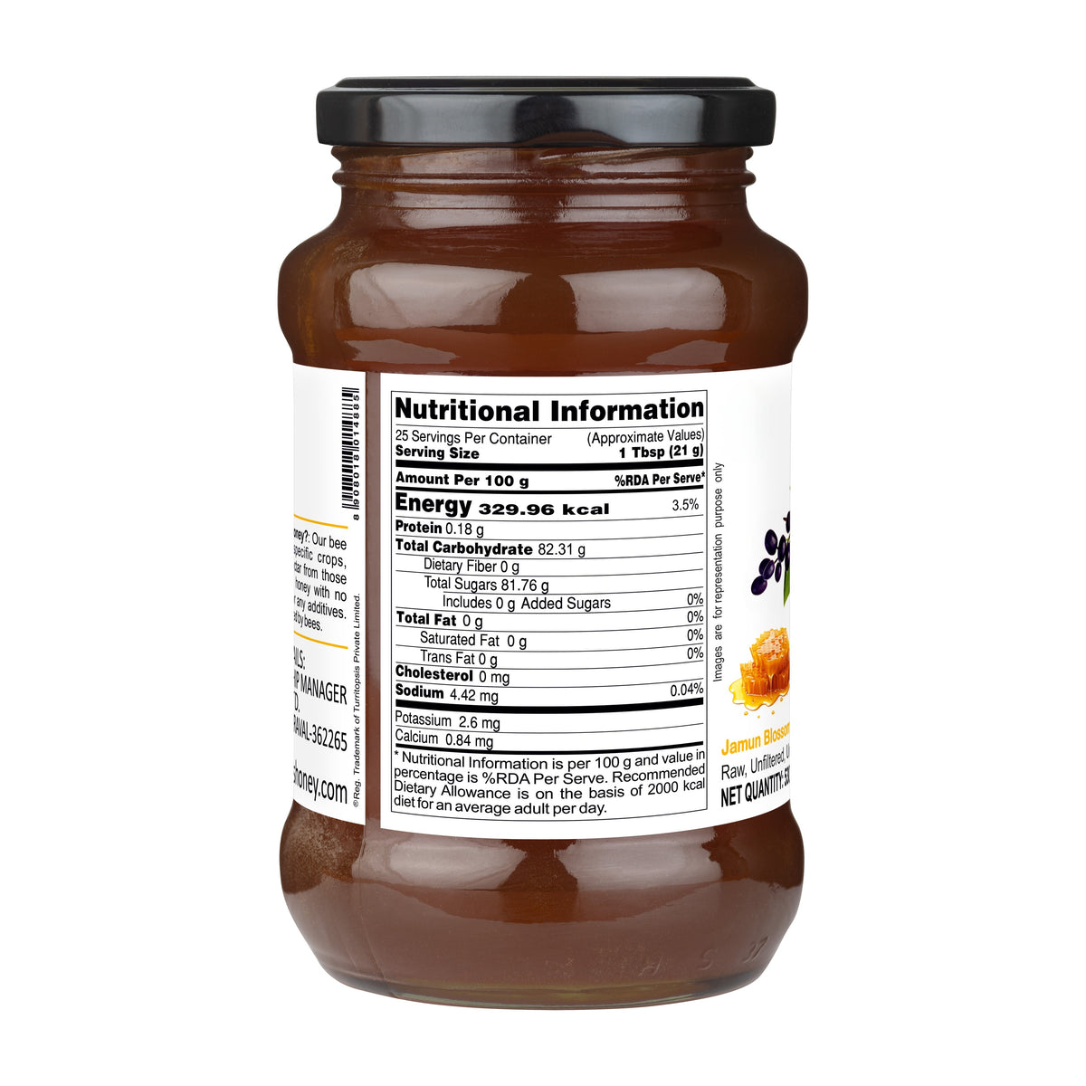 Unprocessed Jamun Honey