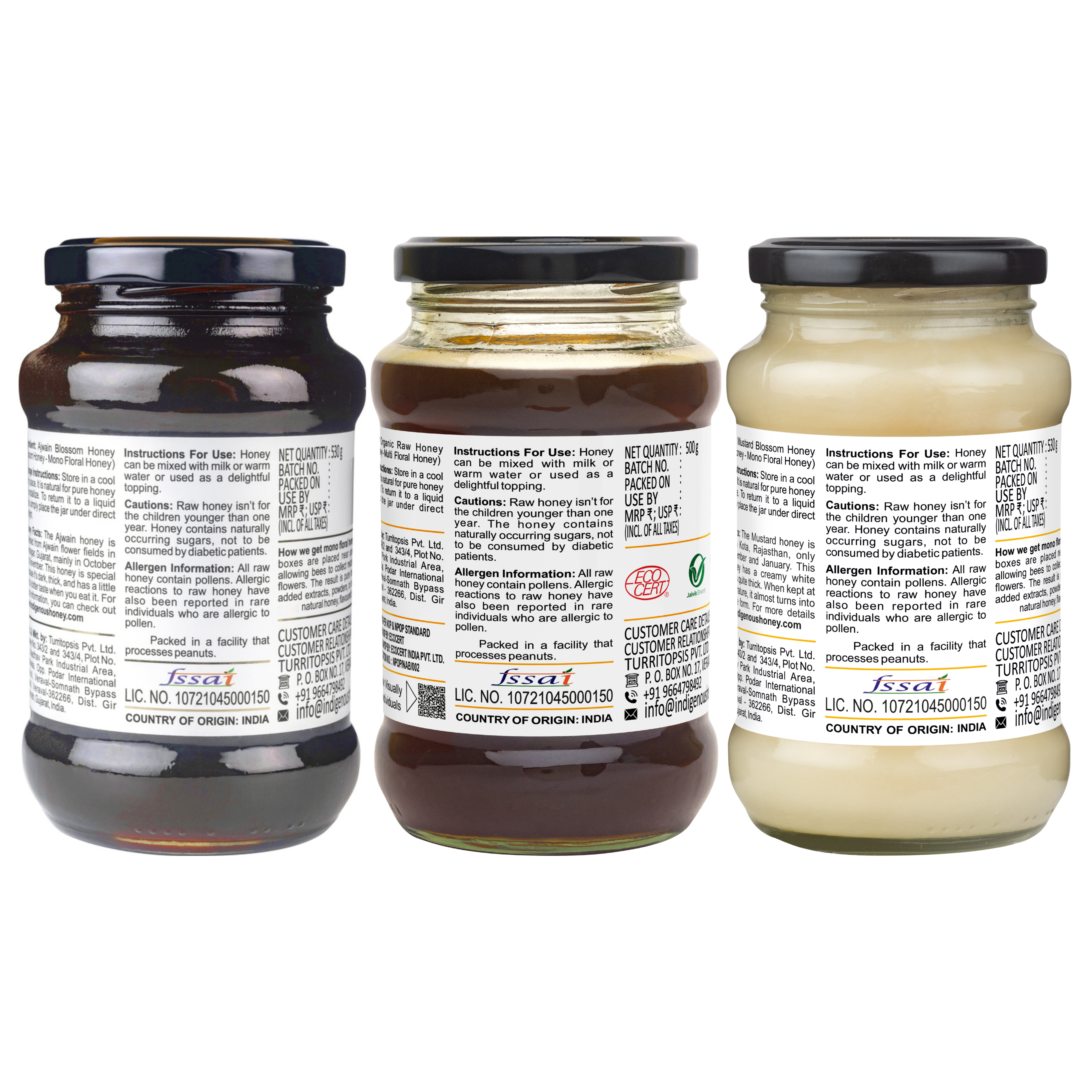 organic raw unfiltered honey