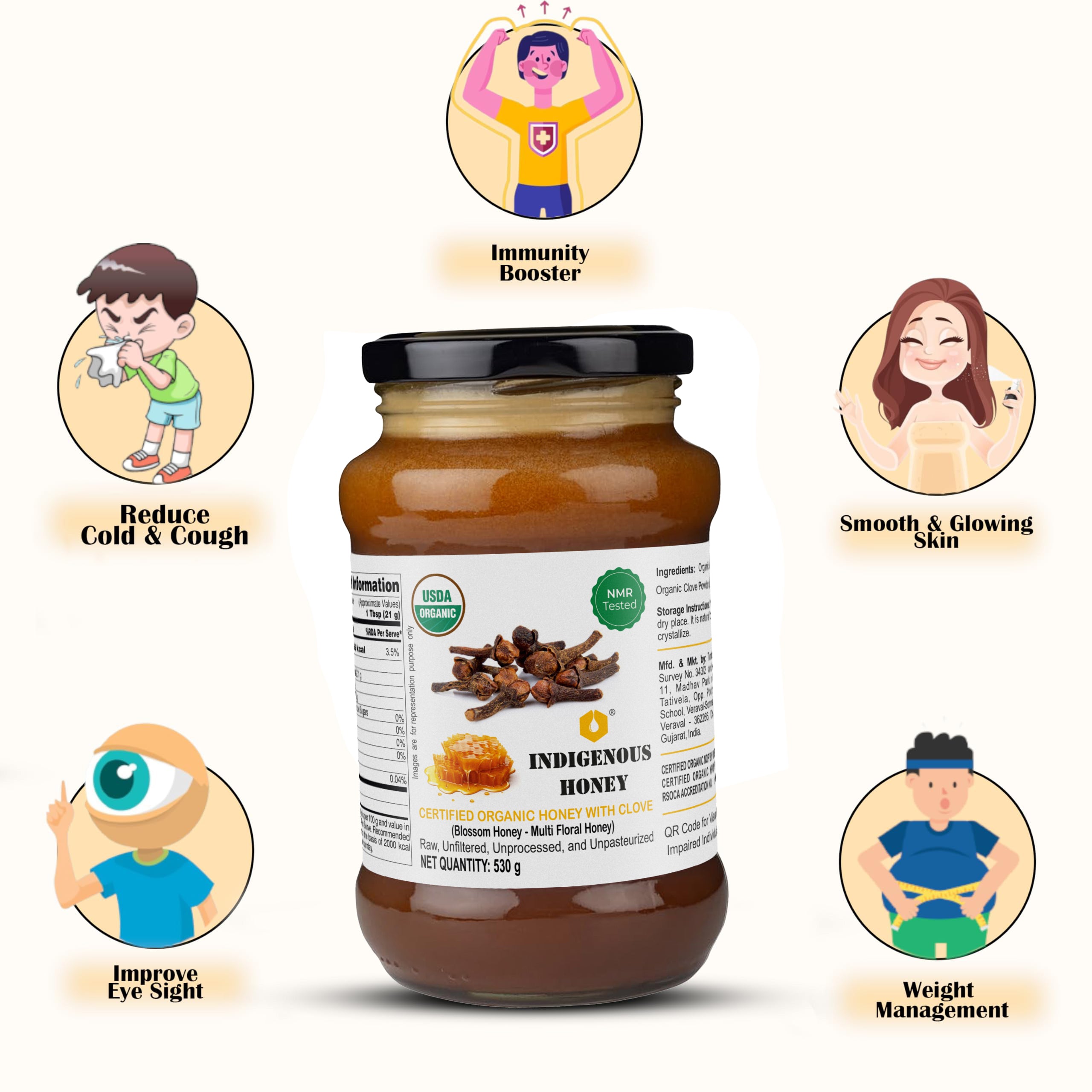 Benefits of Infused Organic Clove Honey