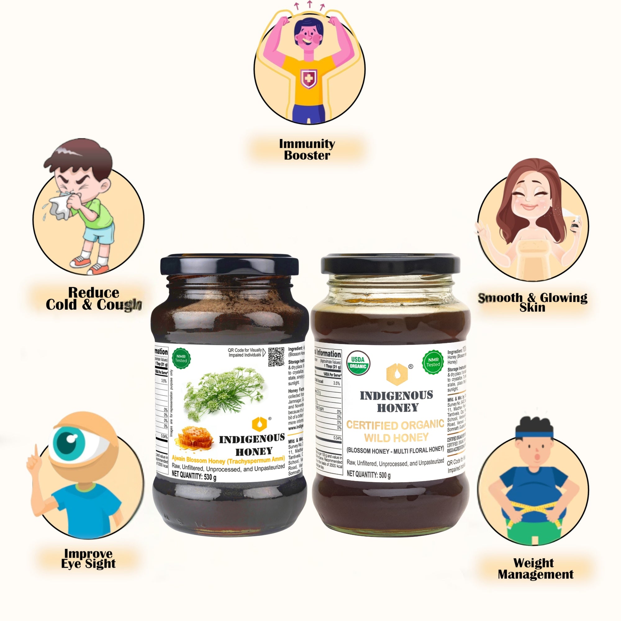 Benefits of ajwain And Wild Honey
