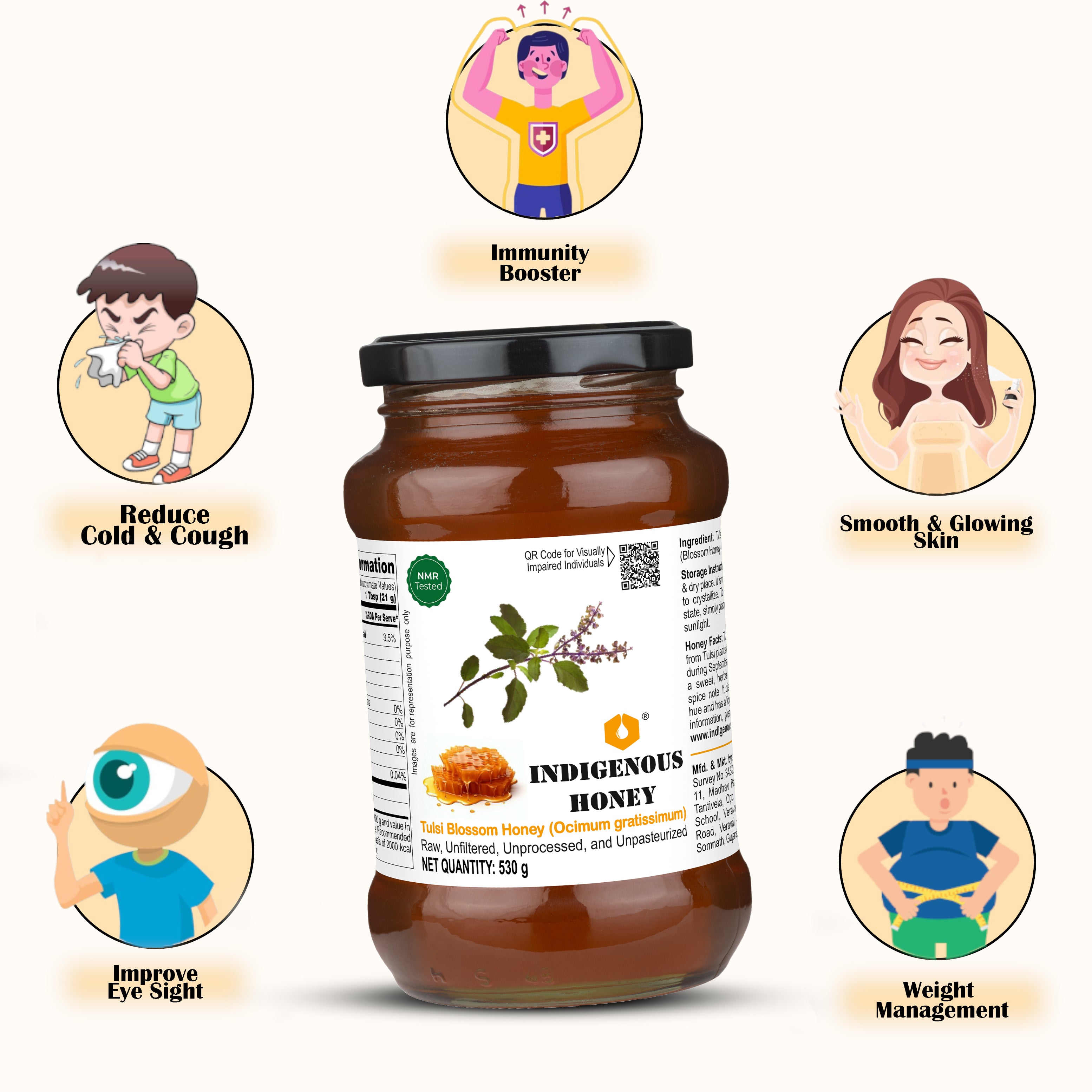 Benefits of Tulsi Blossom Honey