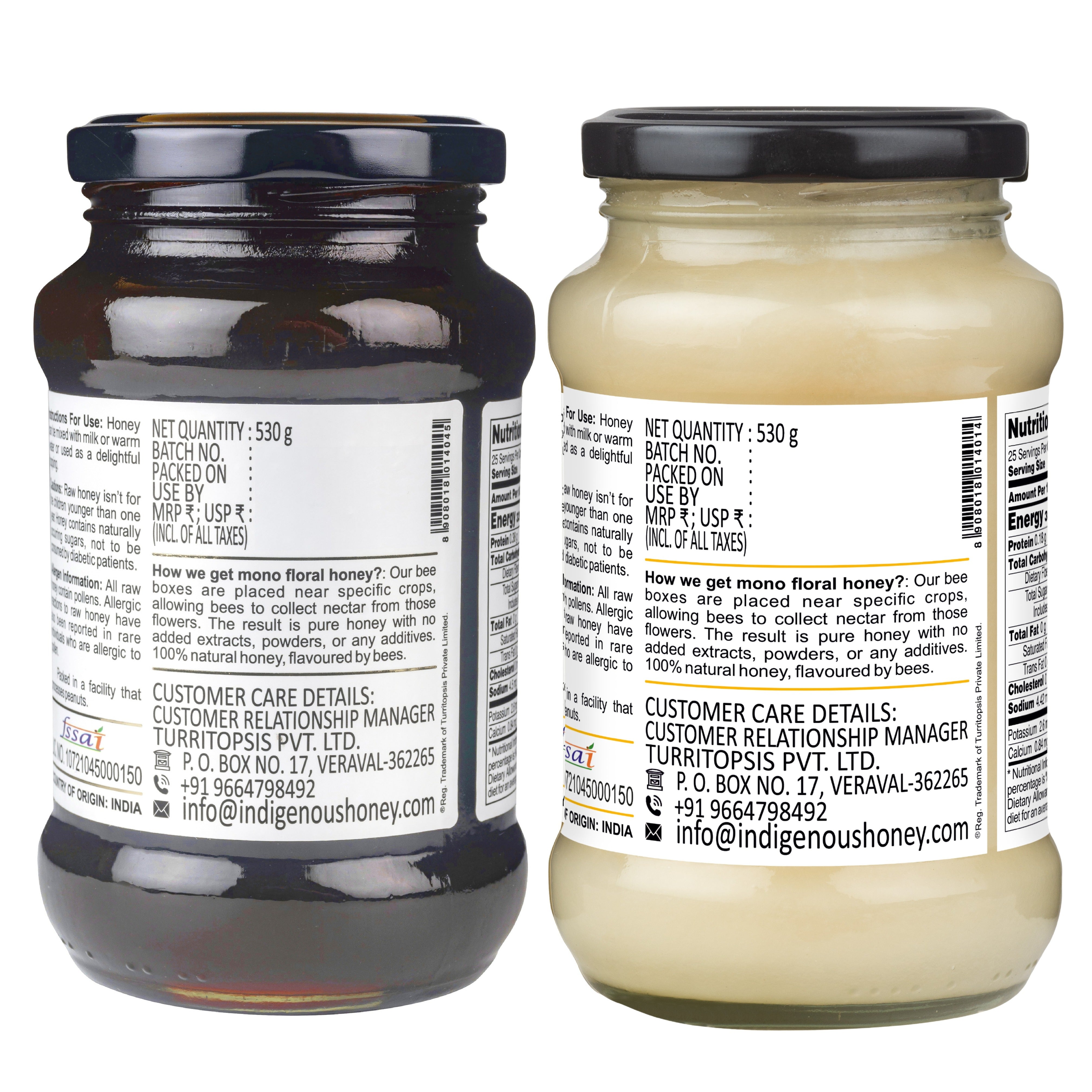Dark Ajwain and White Mustard Honey