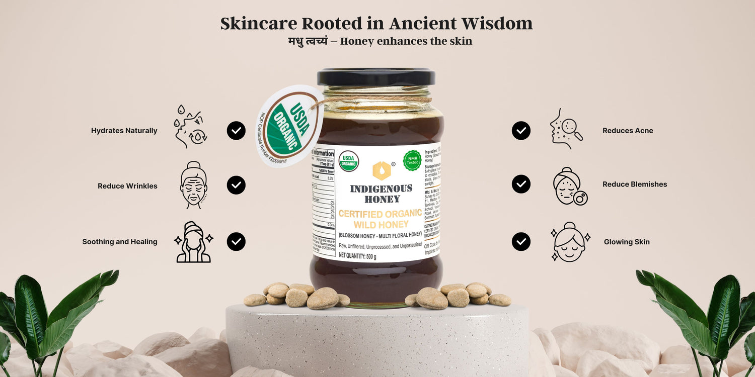 organic honey for skin hydration