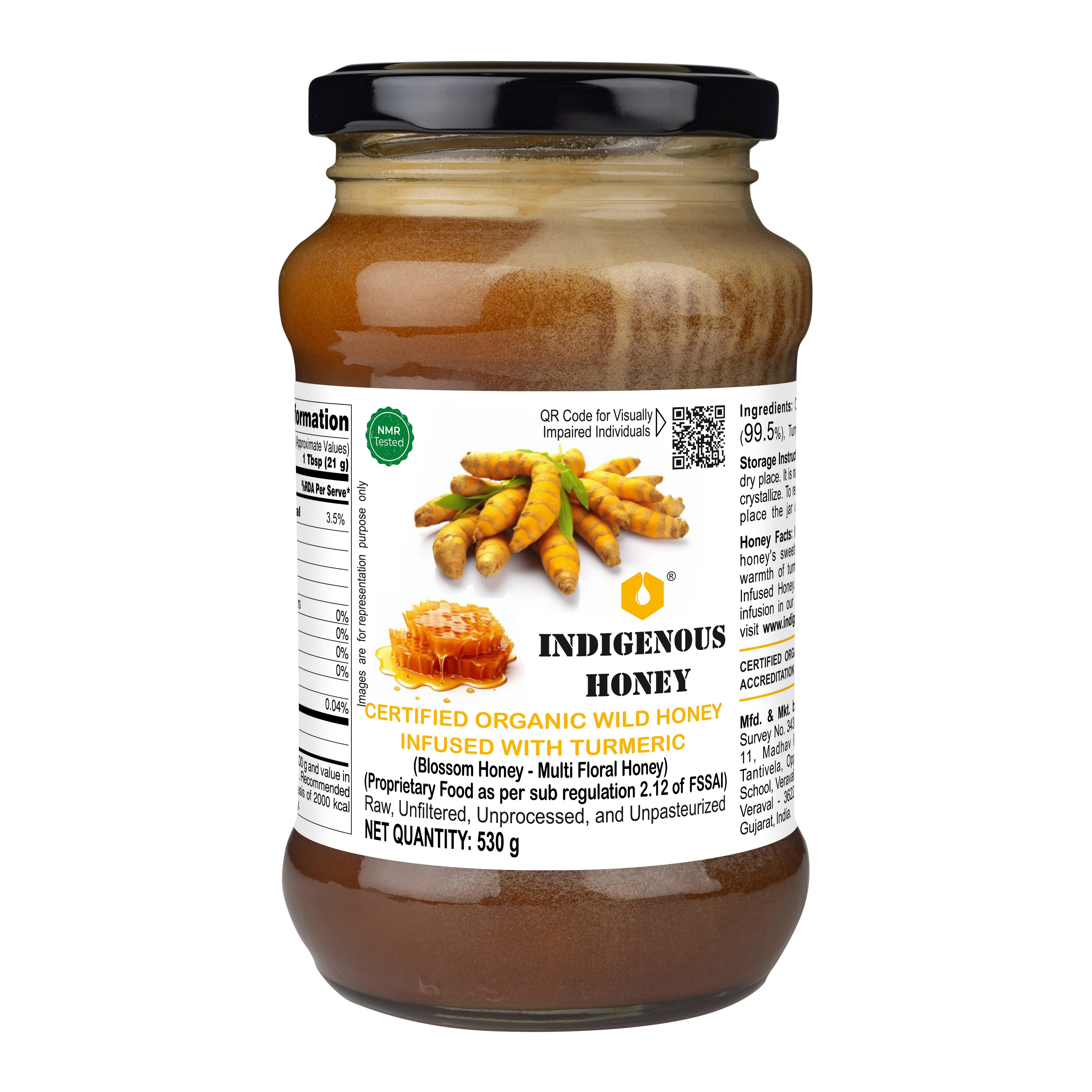 Honey Infused With Turmeric