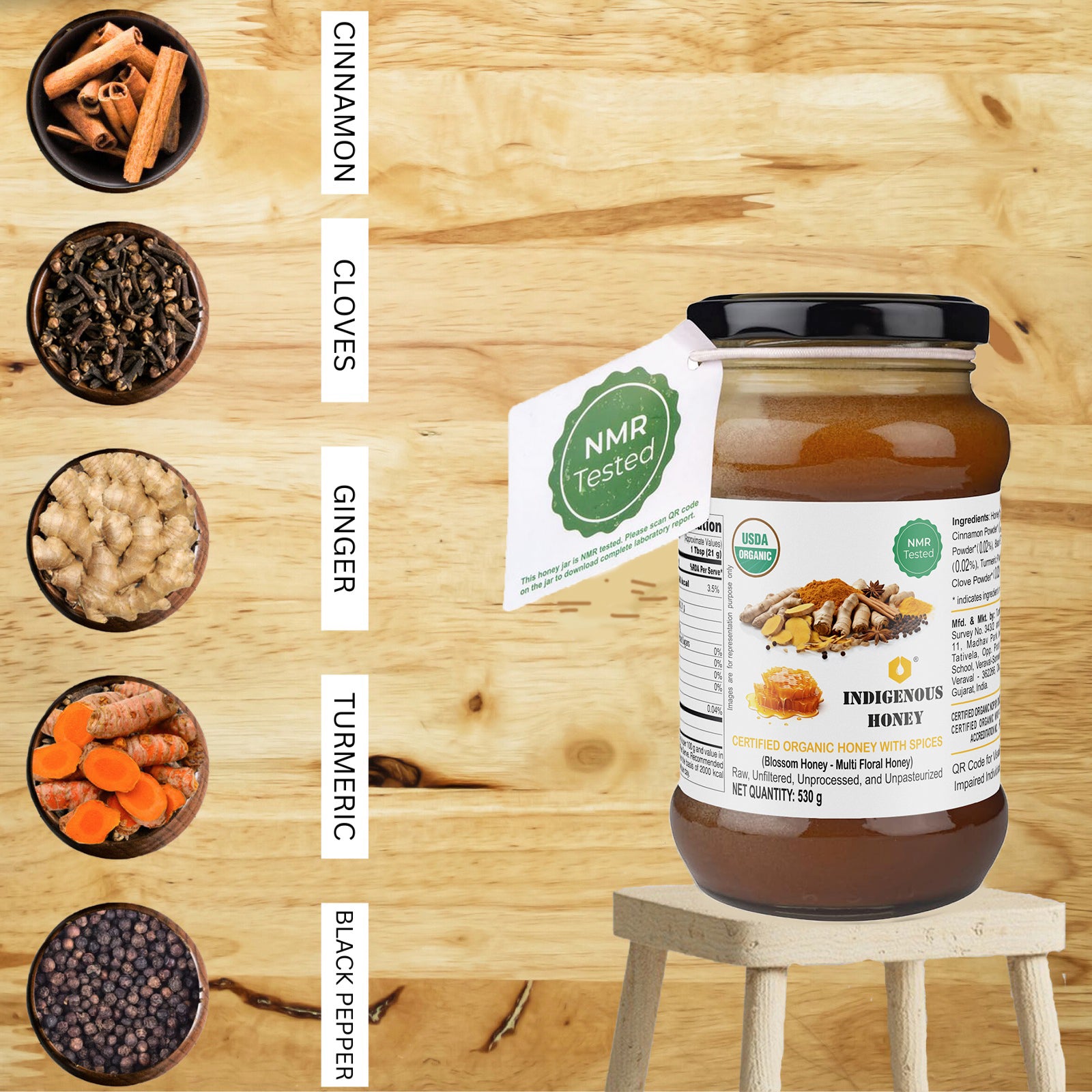 Immunity Booster with Organic Wild Honey