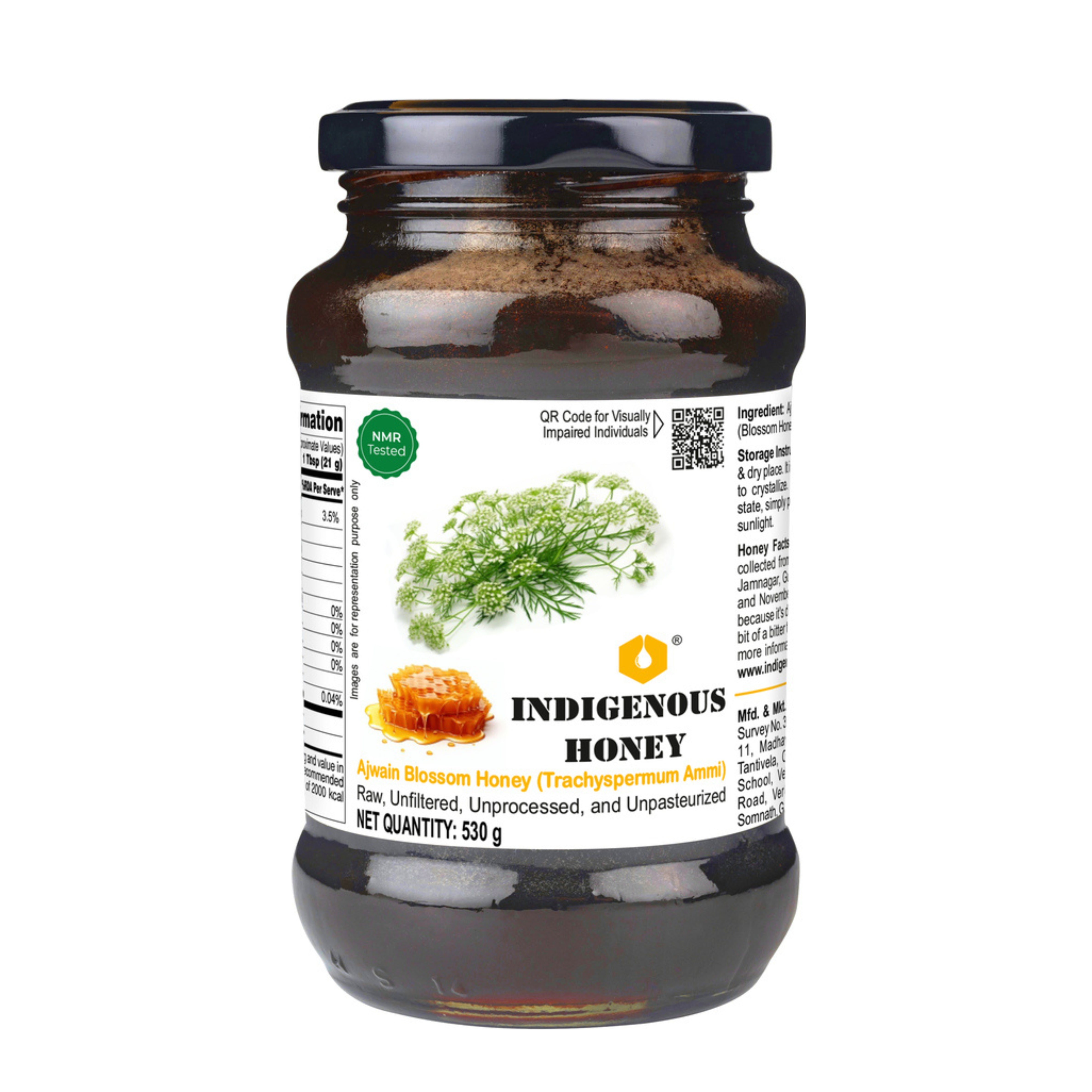 Natural Ajwain Honey