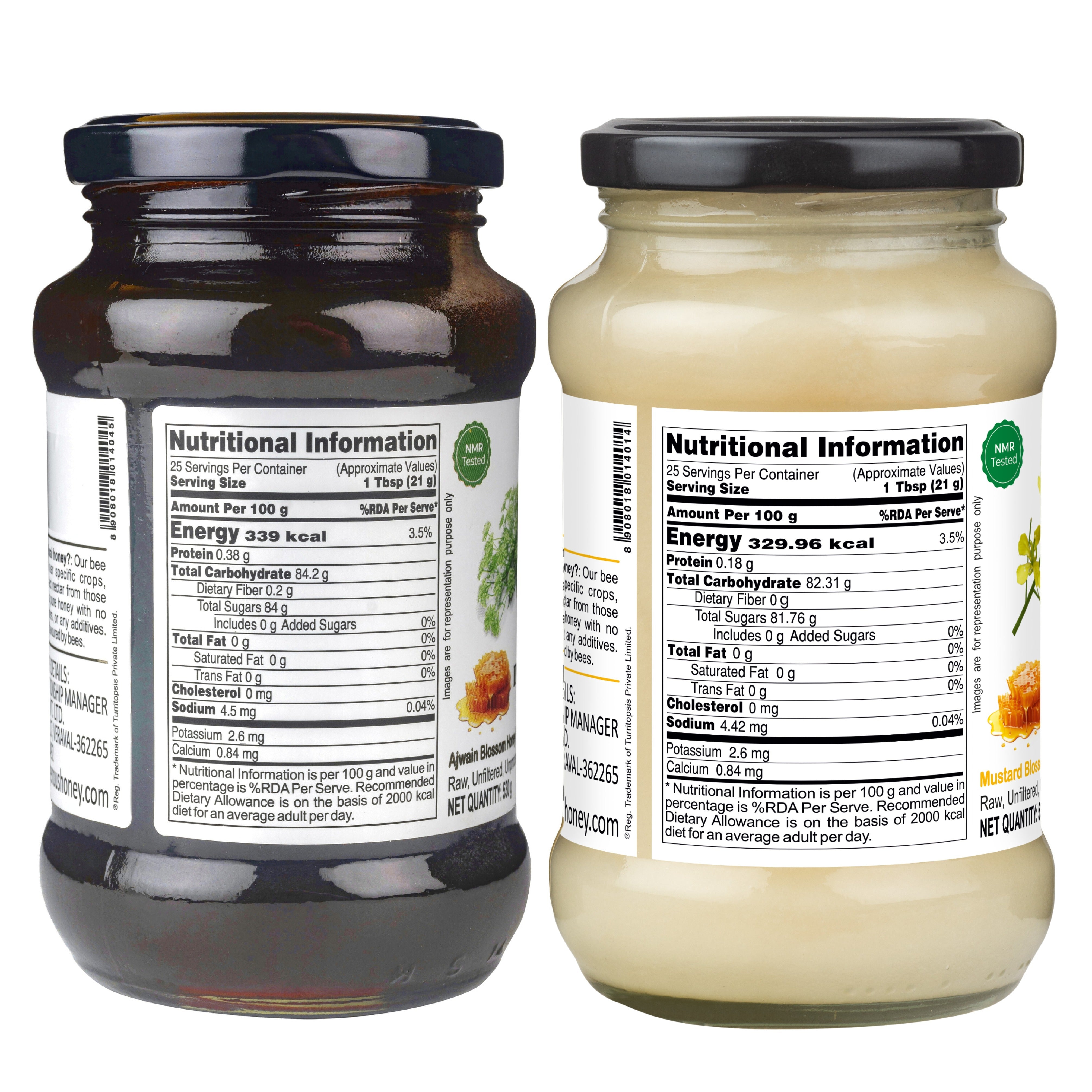Nutritional Value of Ajwain and Mustard Honey