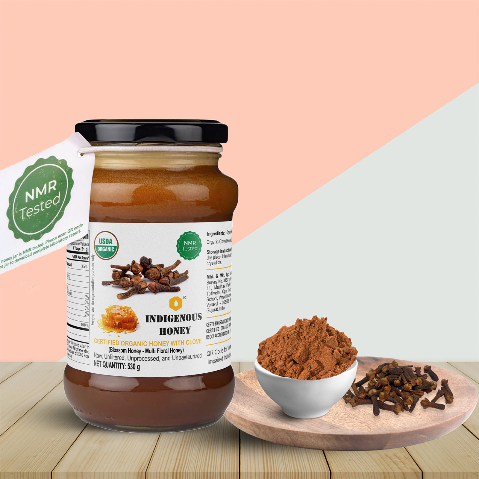 Organic Clove with Wild Honey