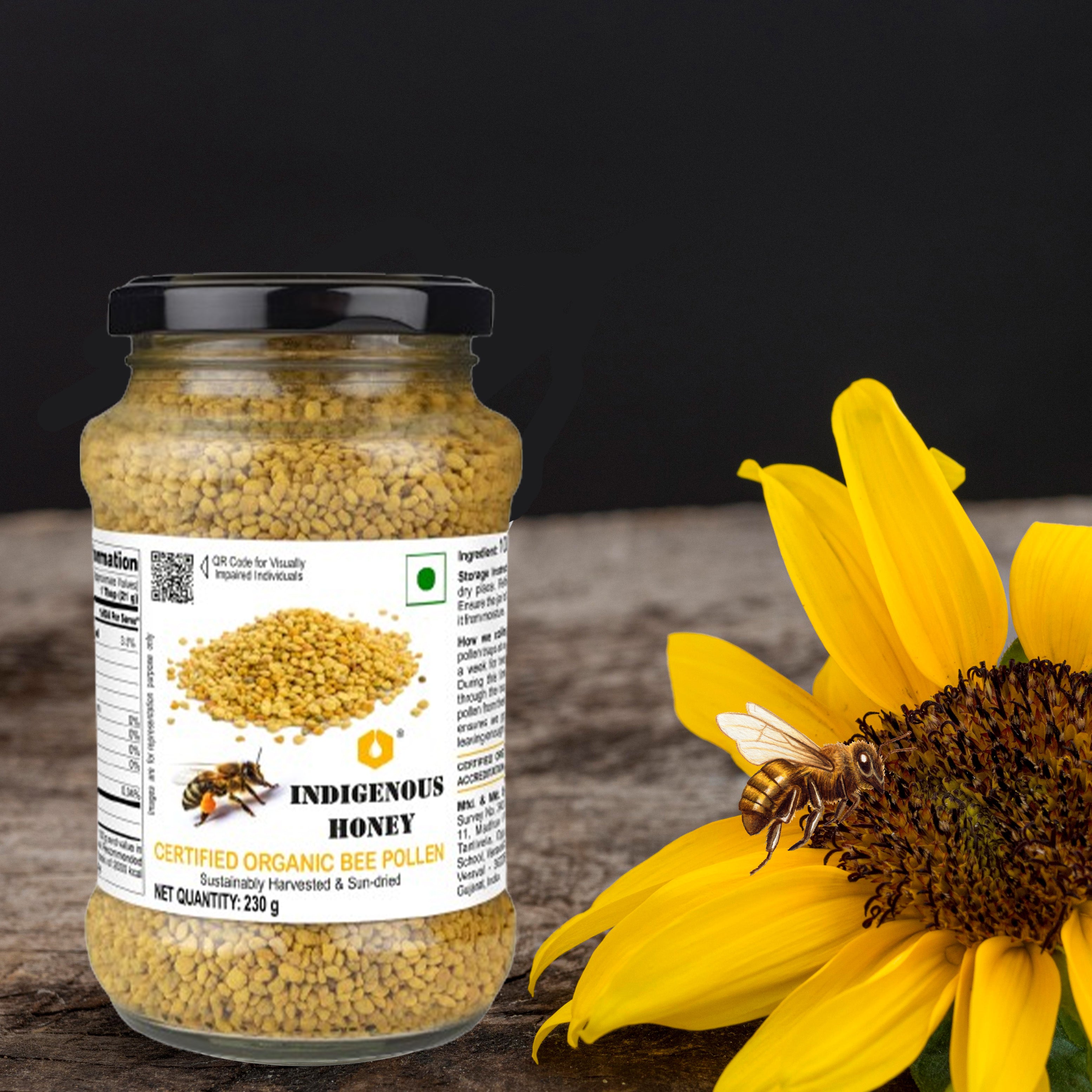 Organic and Natural Bee Pollen