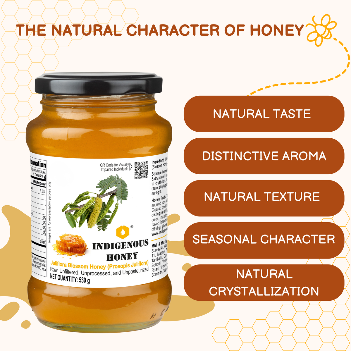 Pure Natural Juliflora Honey