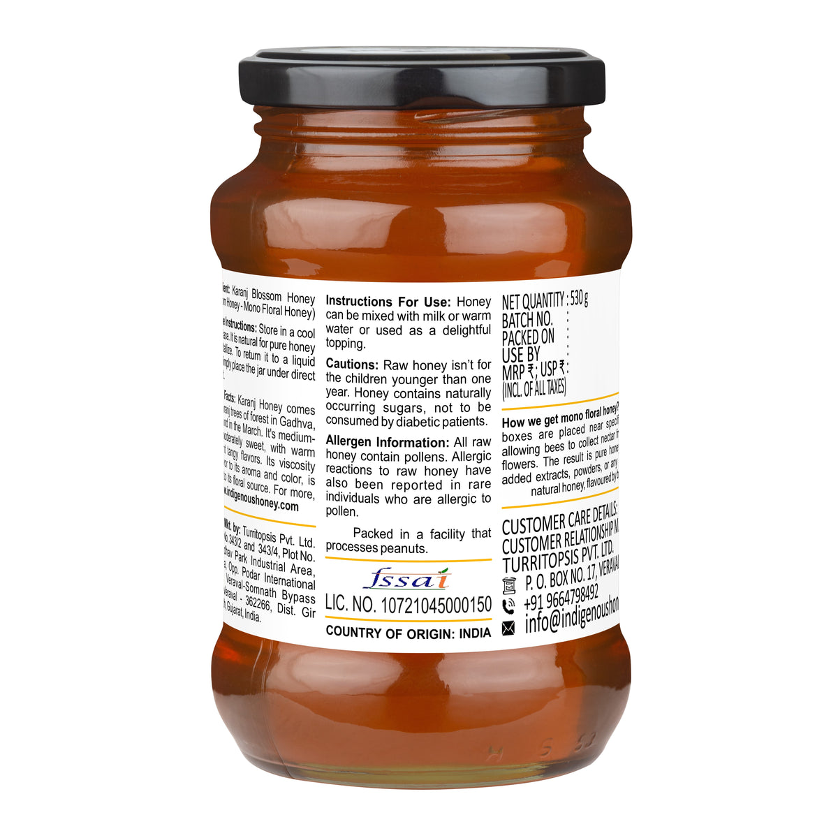 Pure Natural karanj Blossom Honey