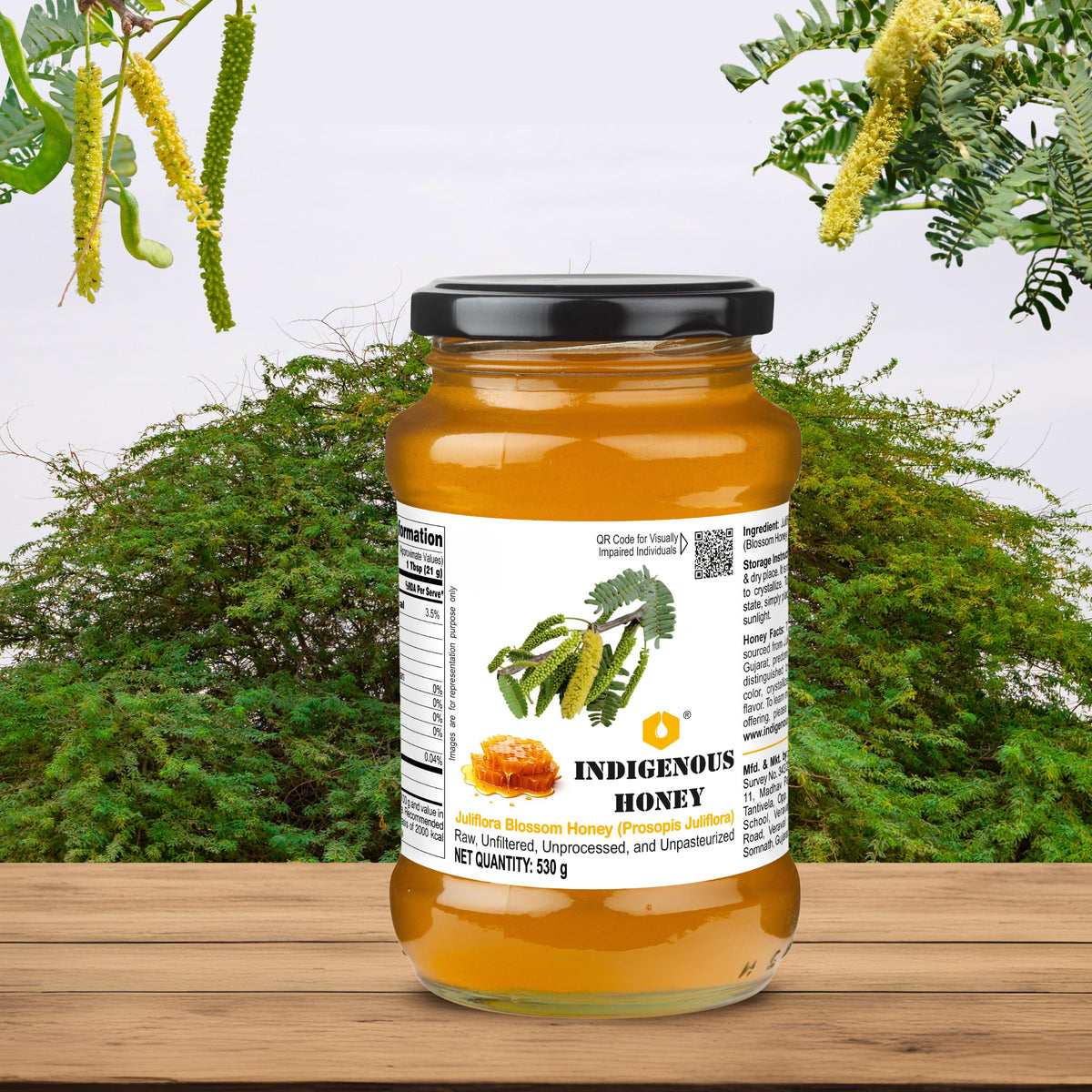 Pure Raw Juliflora Honey