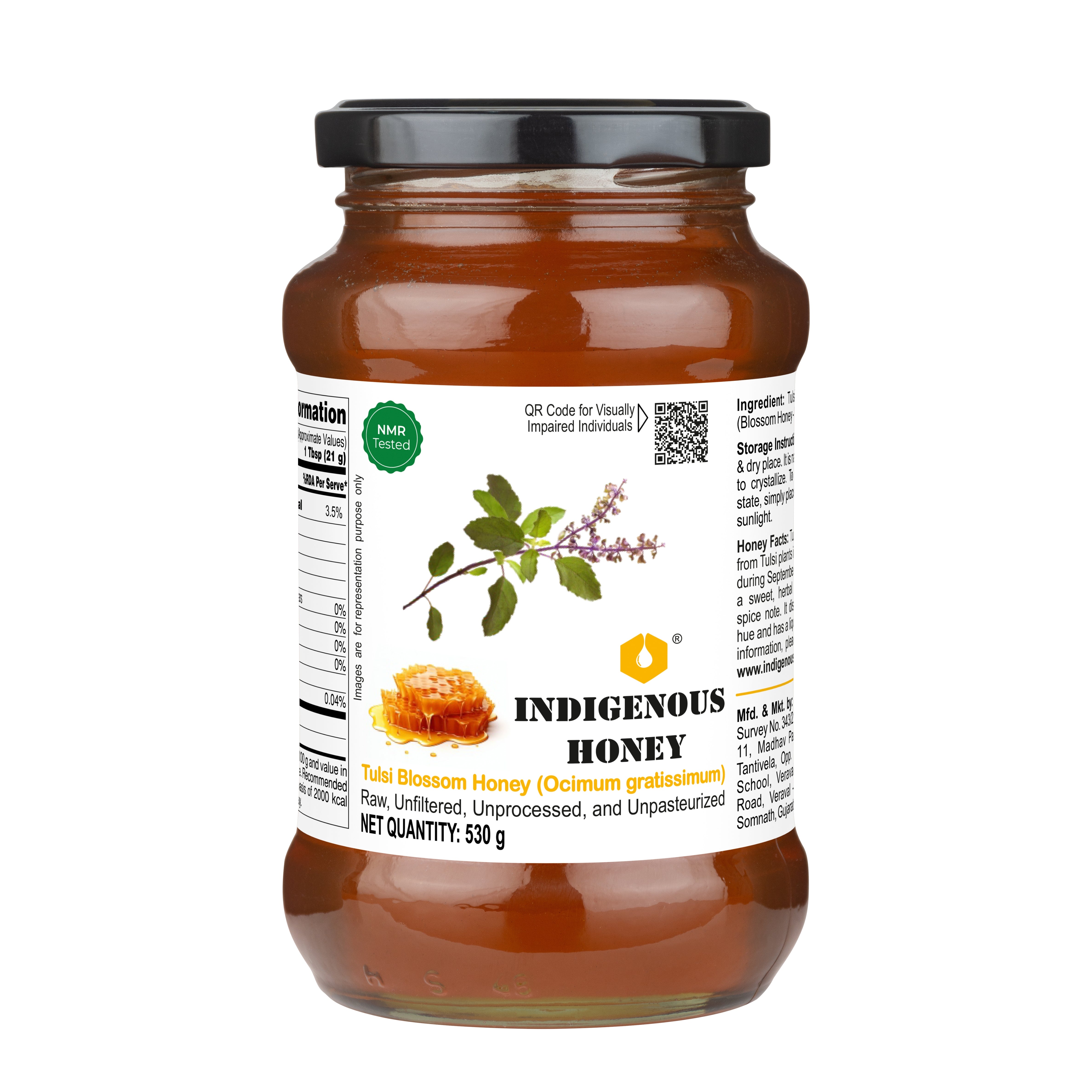 Pure Unbranded Tulsi Honey