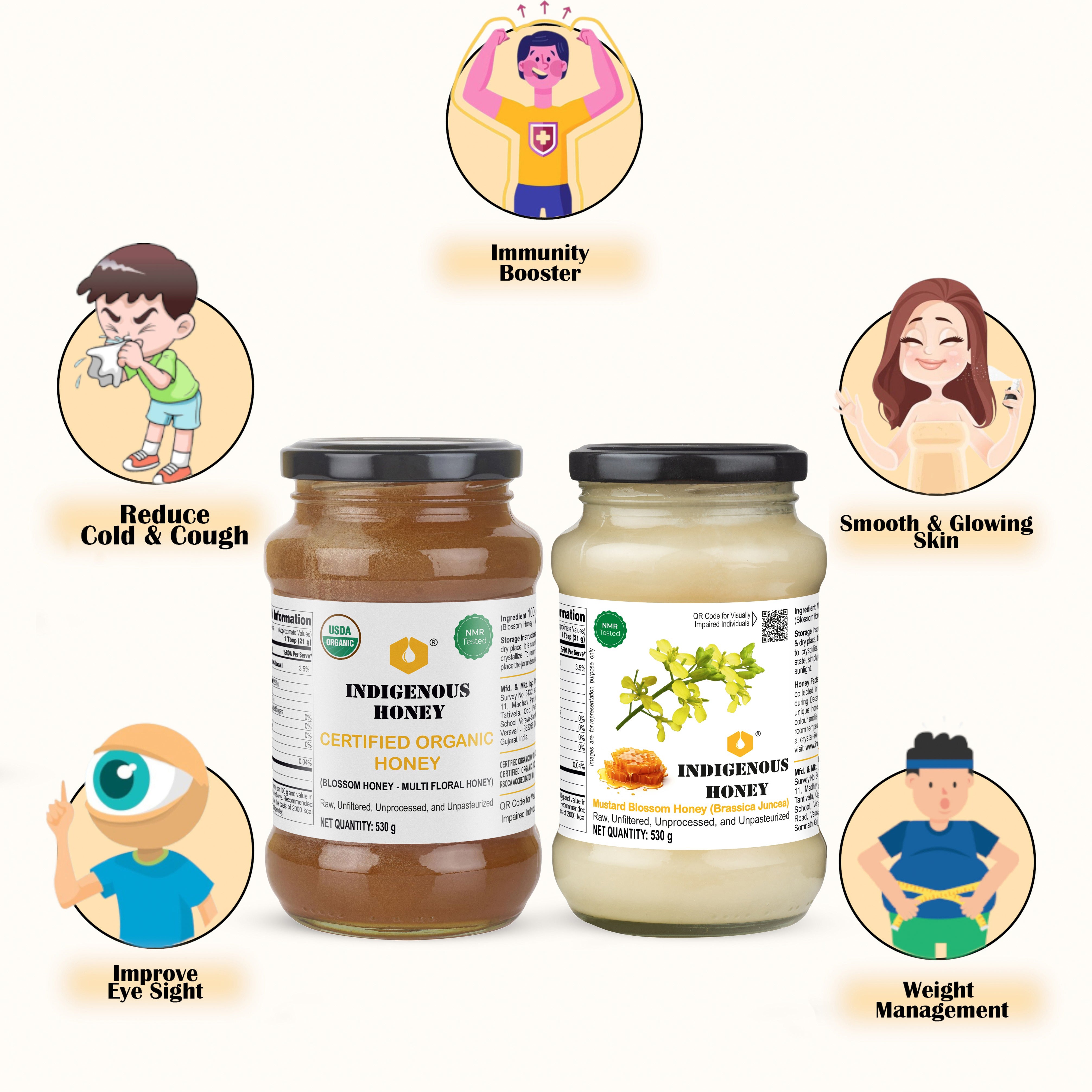 Pure and Raw Honey Benefits