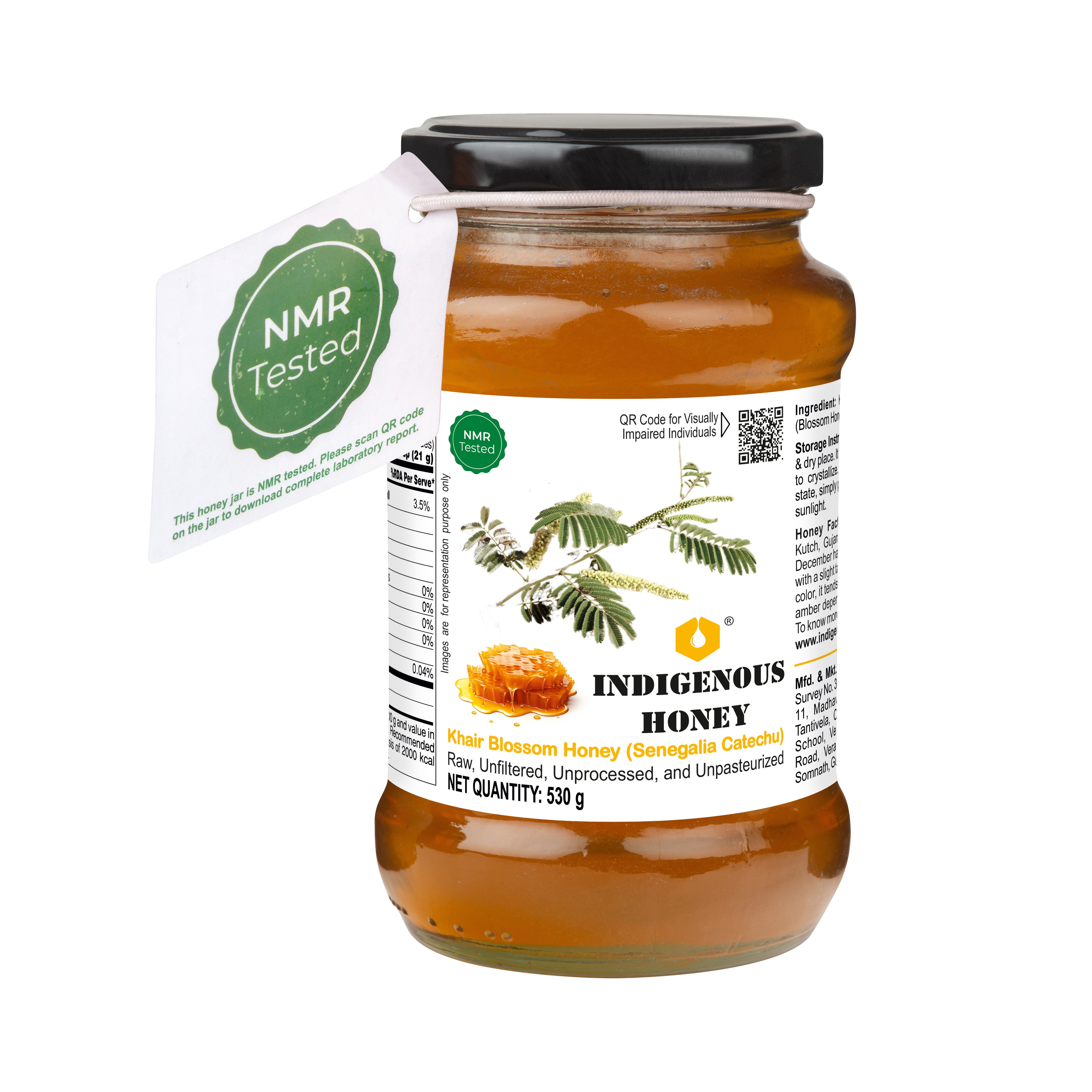 Raw Natural Khair Honey