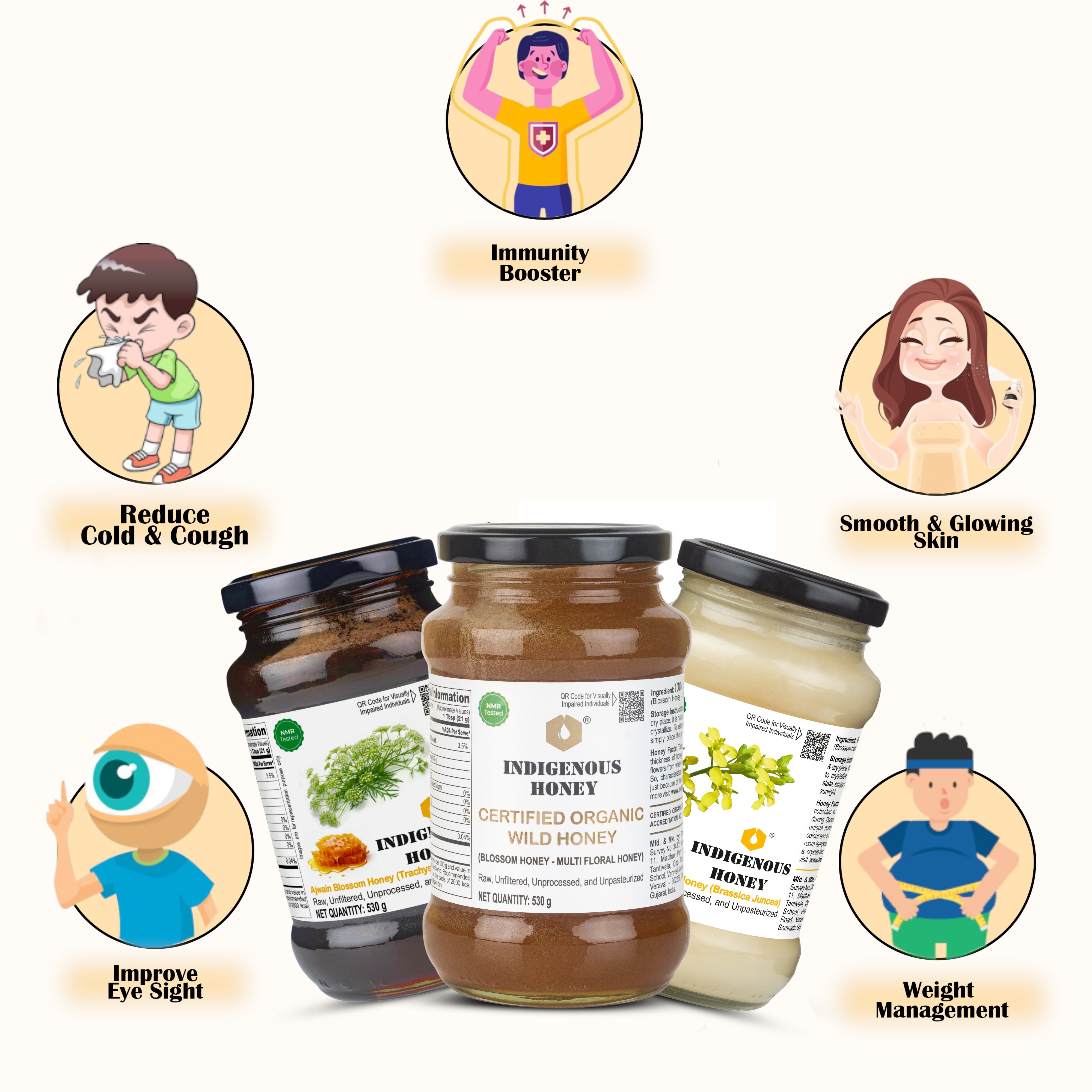 Raw Organic Natural Honey