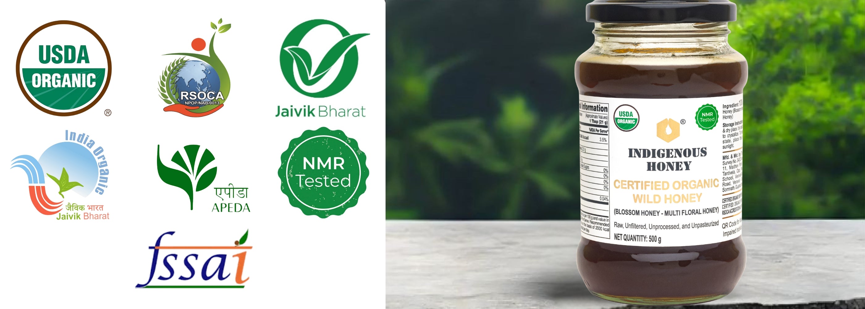 Raw Unprocessed Forest Honey