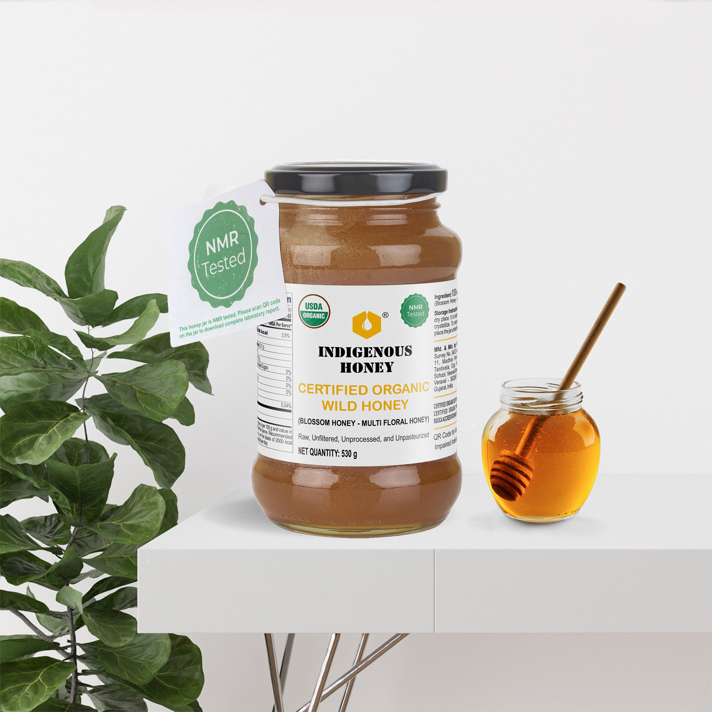 Raw Organic Wild Honey