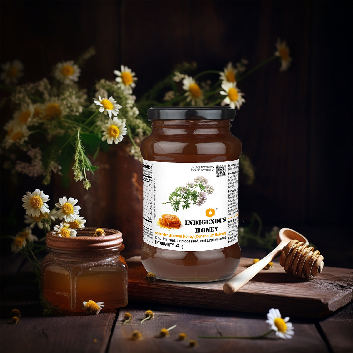 Unprocessed Pure Coriander Honey