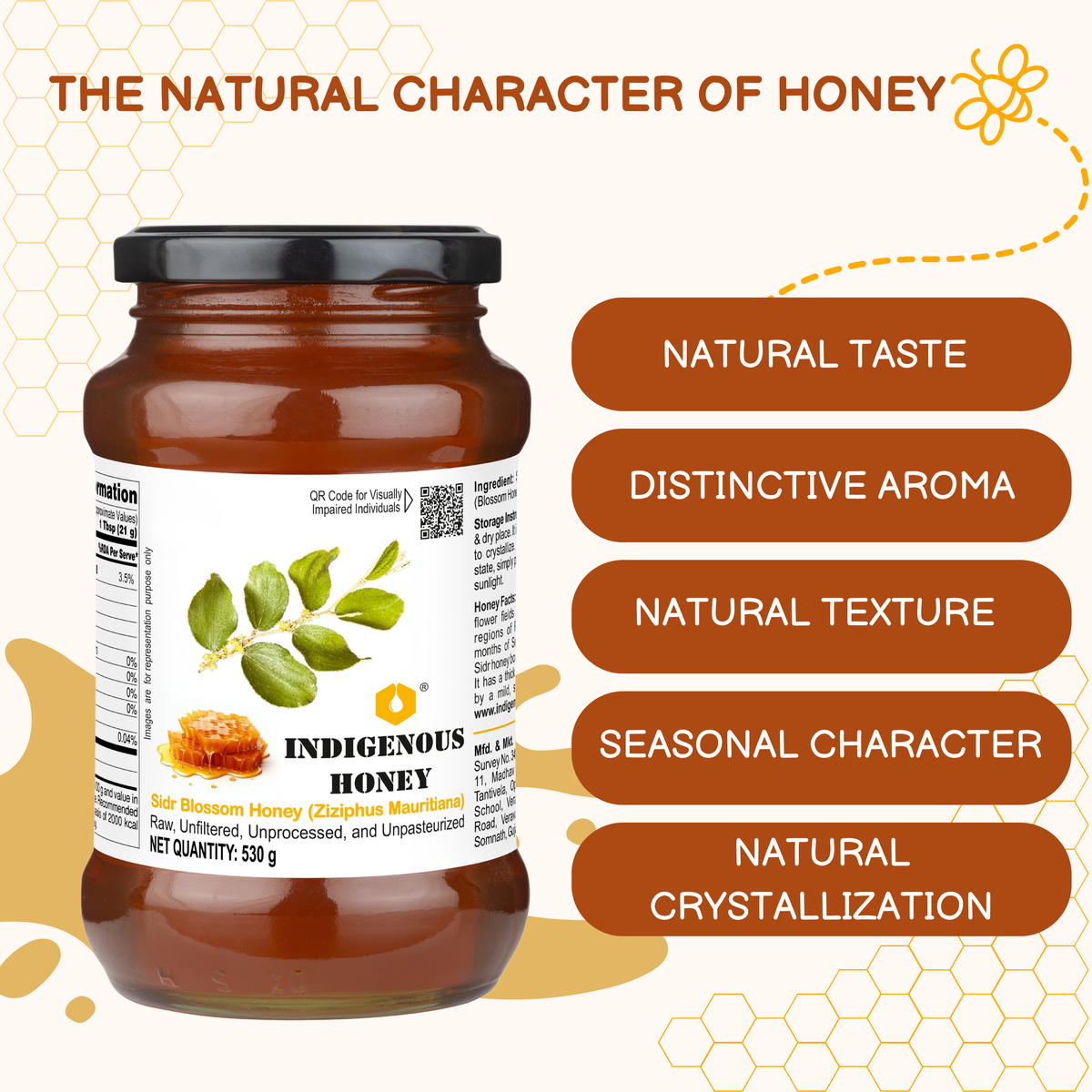 Unprocessed Raw Sidr Honey